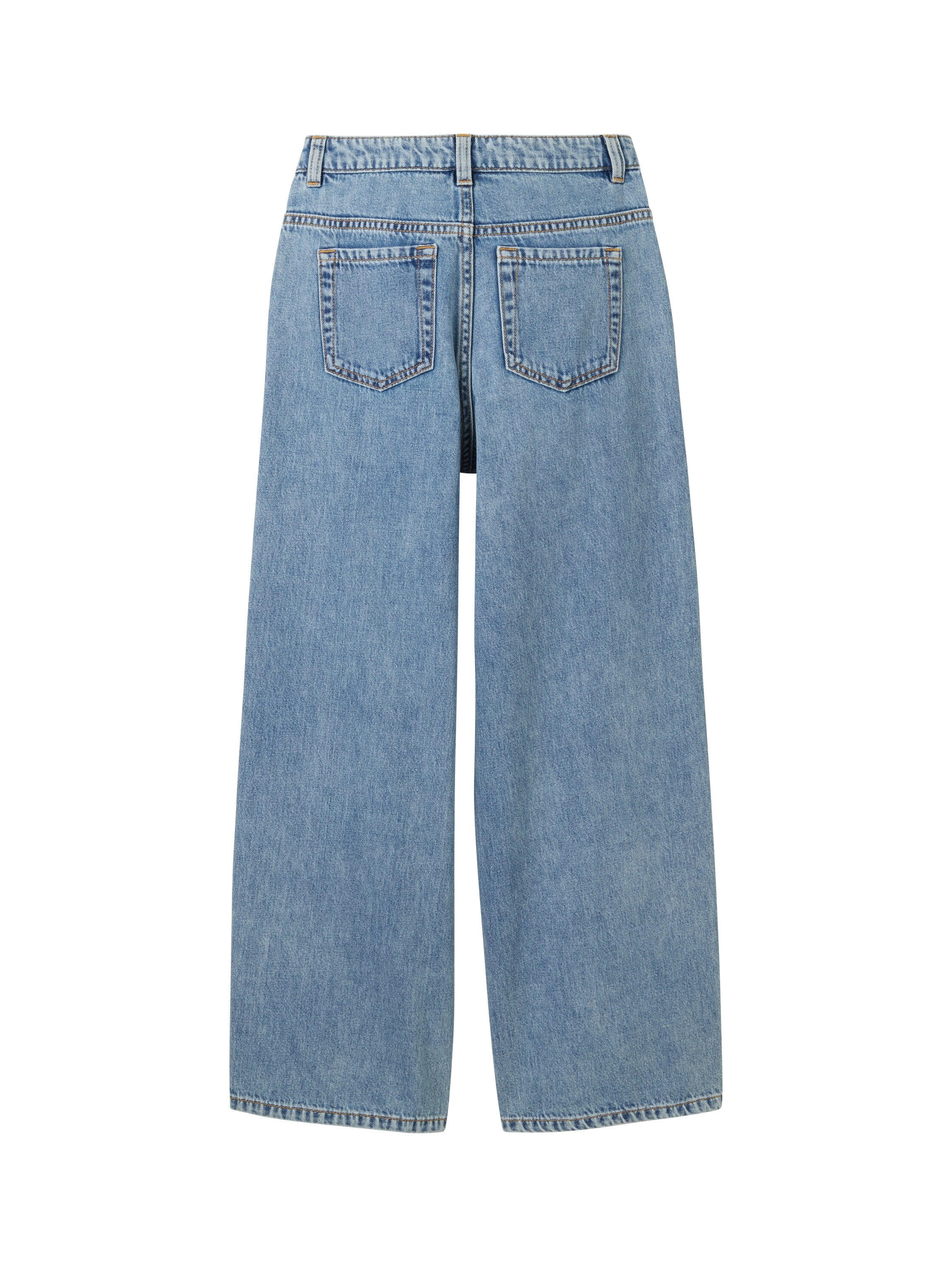 Tom Tailor Denim Kinder Wide Leg Jeans Female mit recycelter Baumwolle