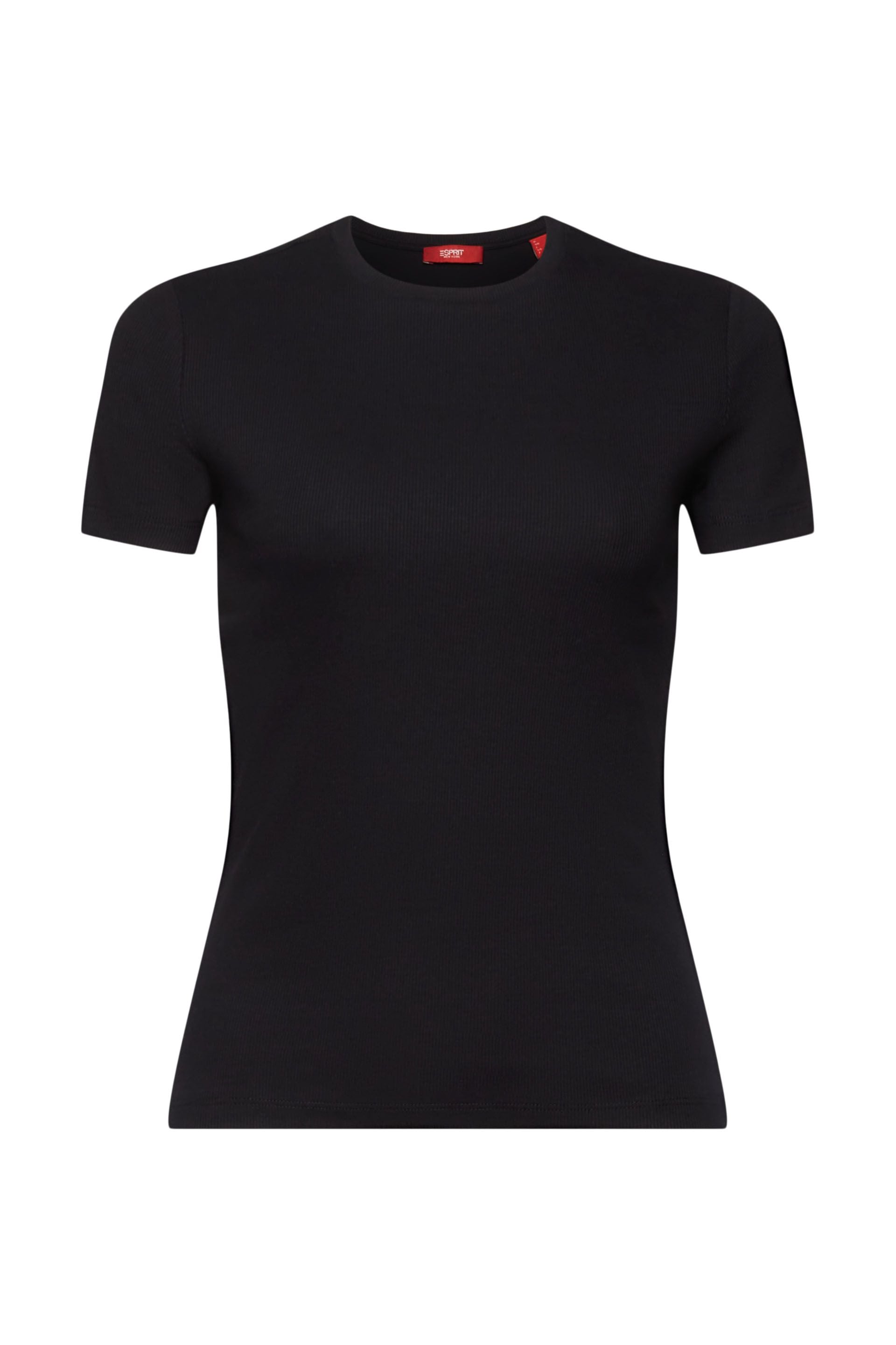ESPRIT Baumwolljersey Stretch Top Damen Tailliert