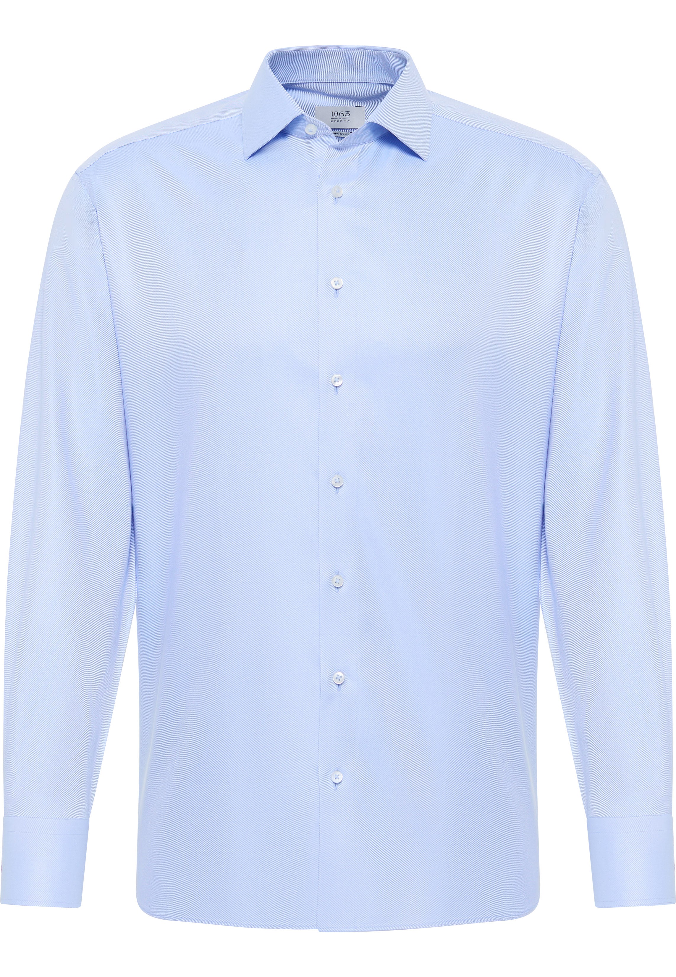ETERNA Premium Langarmhemd Comfort Fit Herren Bügelfrei