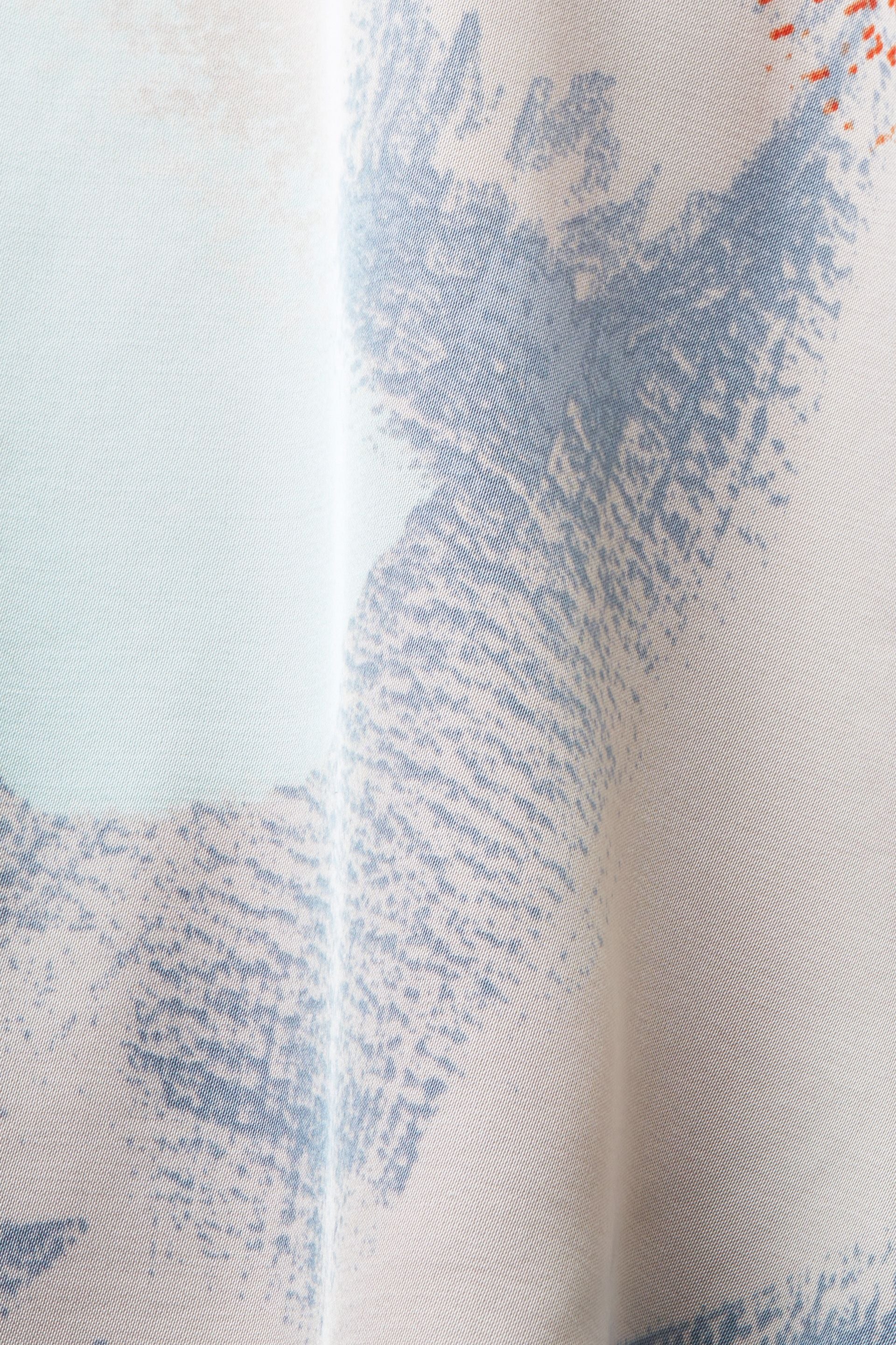 Esprit Satinbluse Lockere Passform Damen Allover-Print