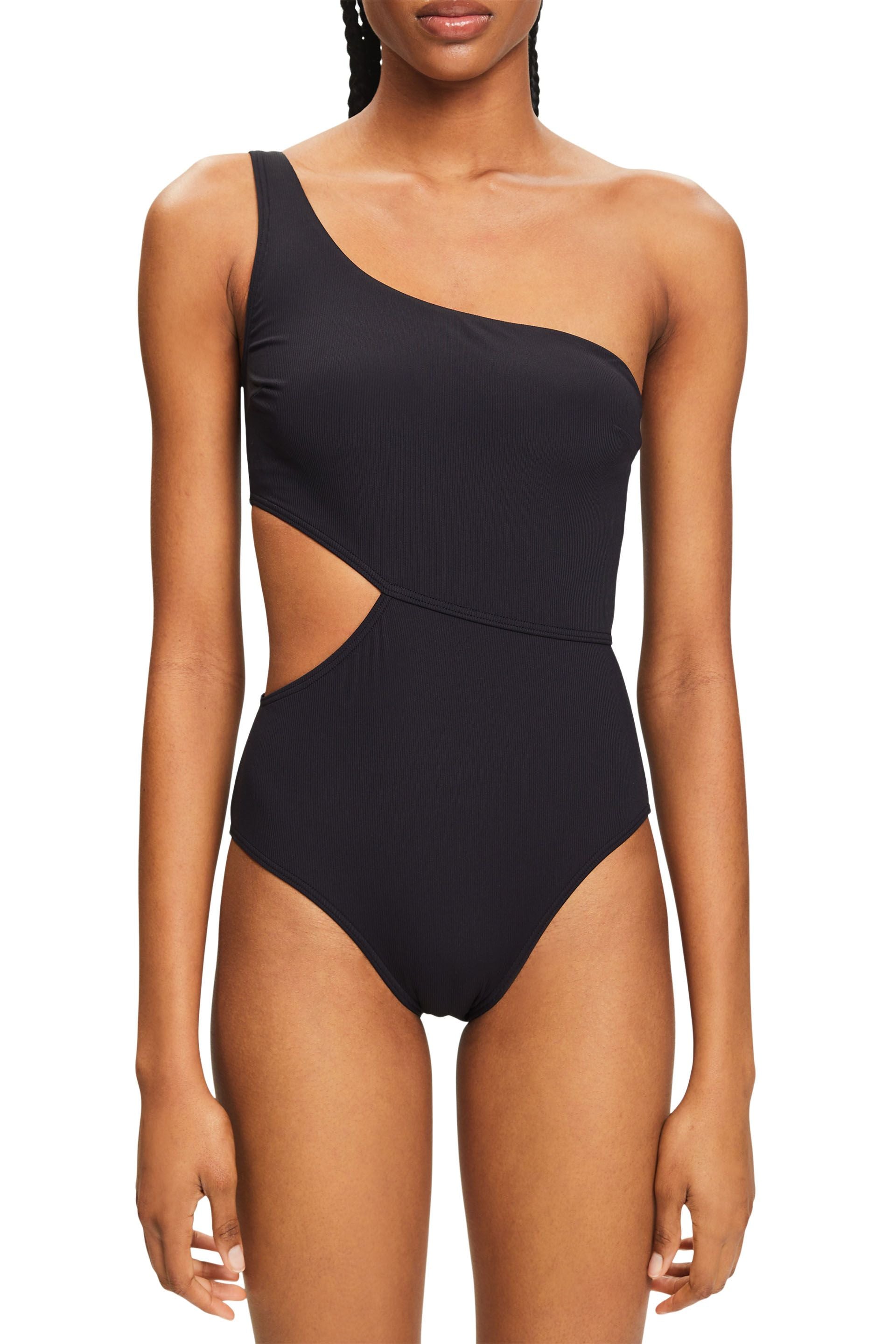 Esprit Bikini Top Damen Schnell trocknend wattiert Cut-out Schulterträger