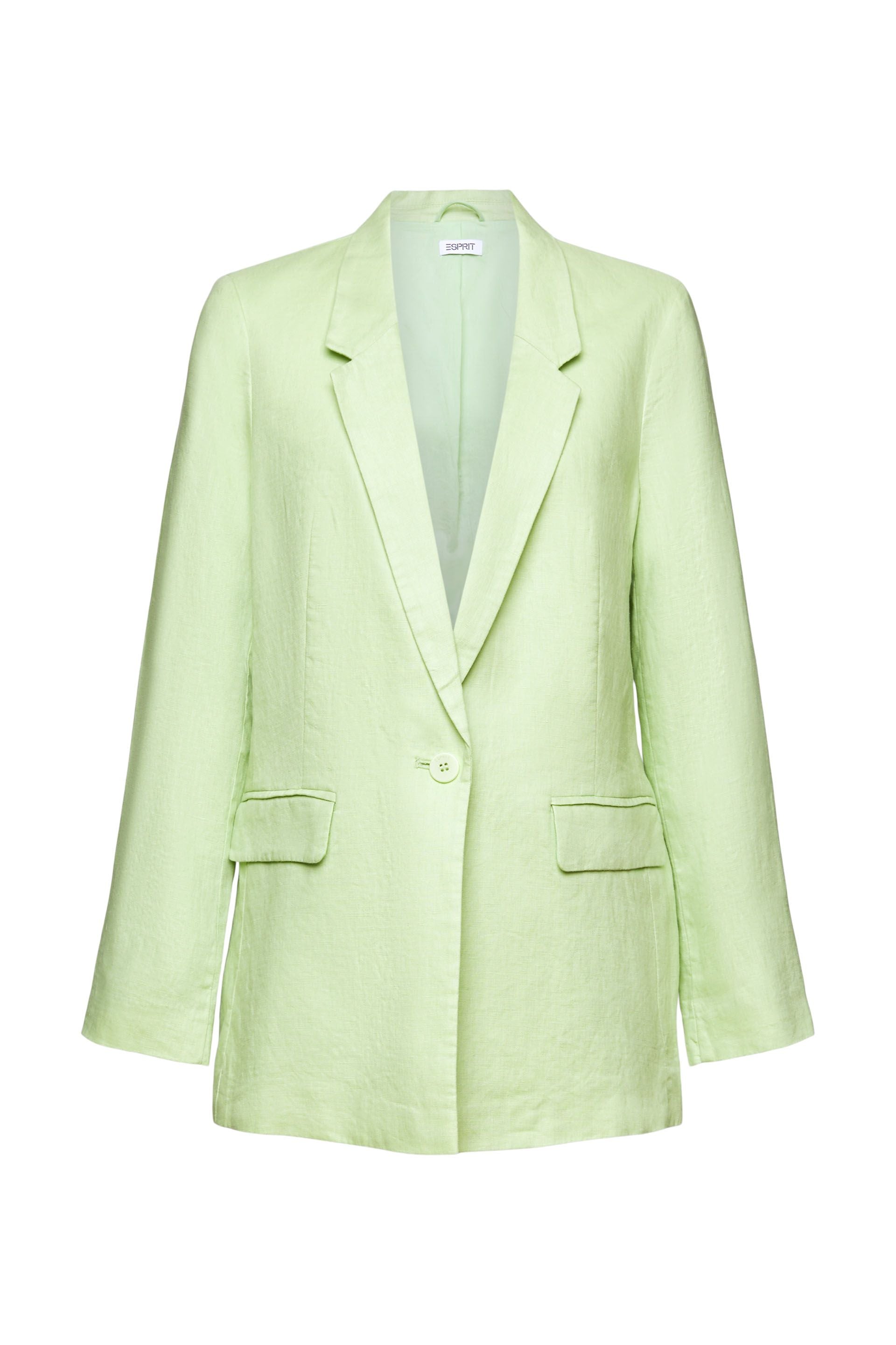Esprit Leinenblazer Normale Passform Damen Klassisch