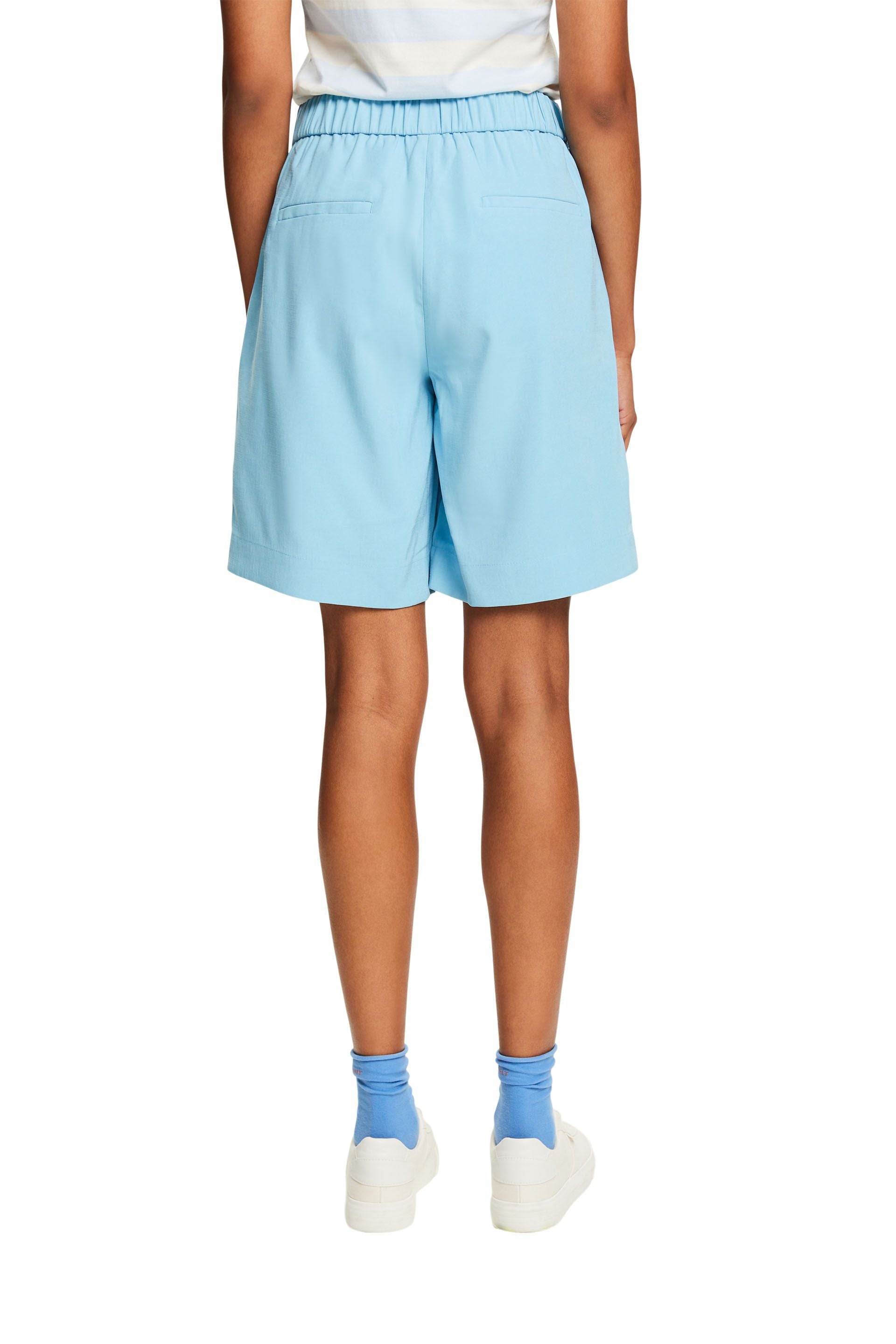Esprit Damen-Hose aus LENZING™ ECOVERO™ Viskosemix mit elastischem Gummizugbund