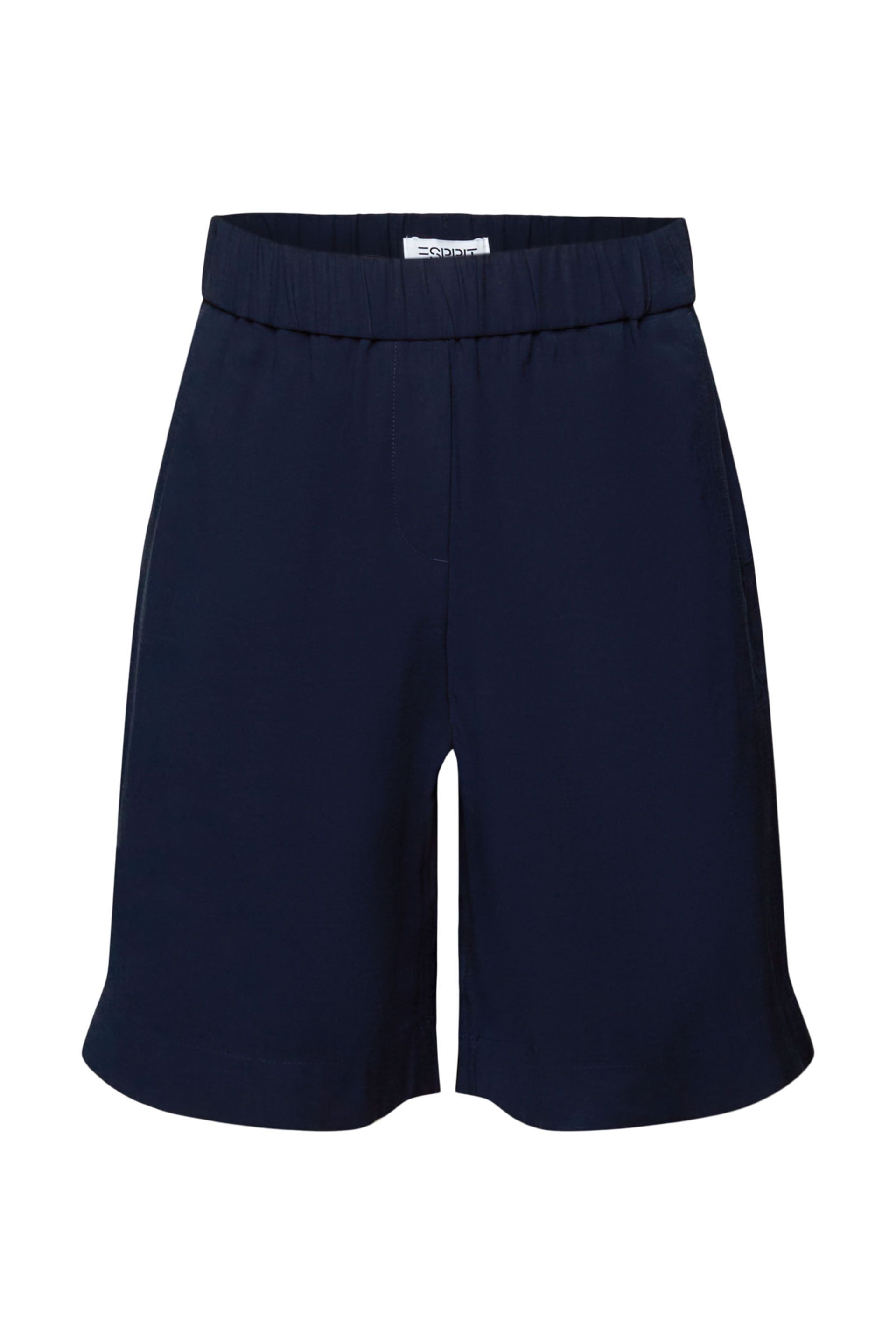 Esprit Damen-Hose aus LENZING™ ECOVERO™ Viskosemix mit elastischem Gummizugbund