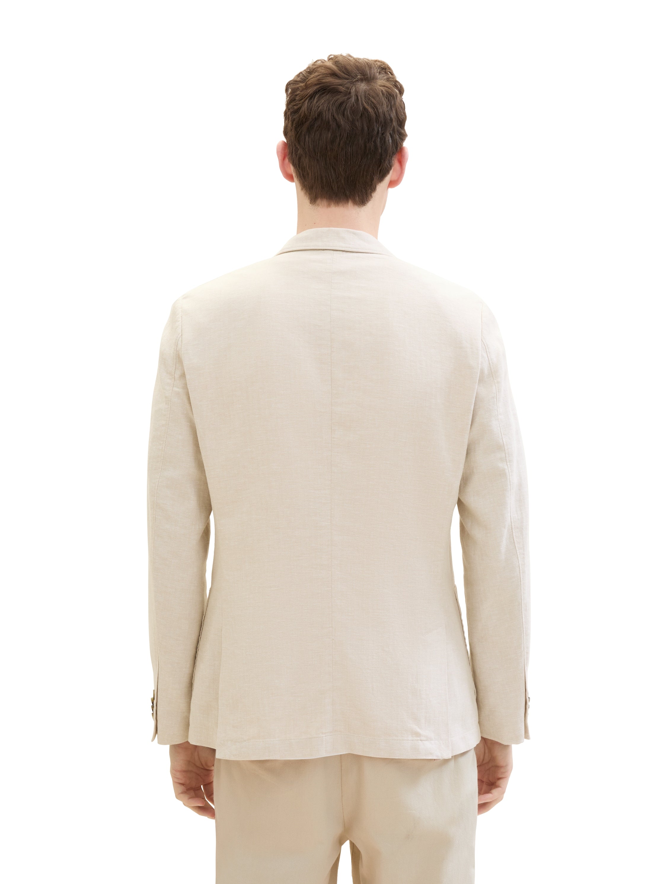 Tom Tailor Denim Hemd Langarm Regular Fit Herren Leinen Baumwolle Atmungsaktiv
