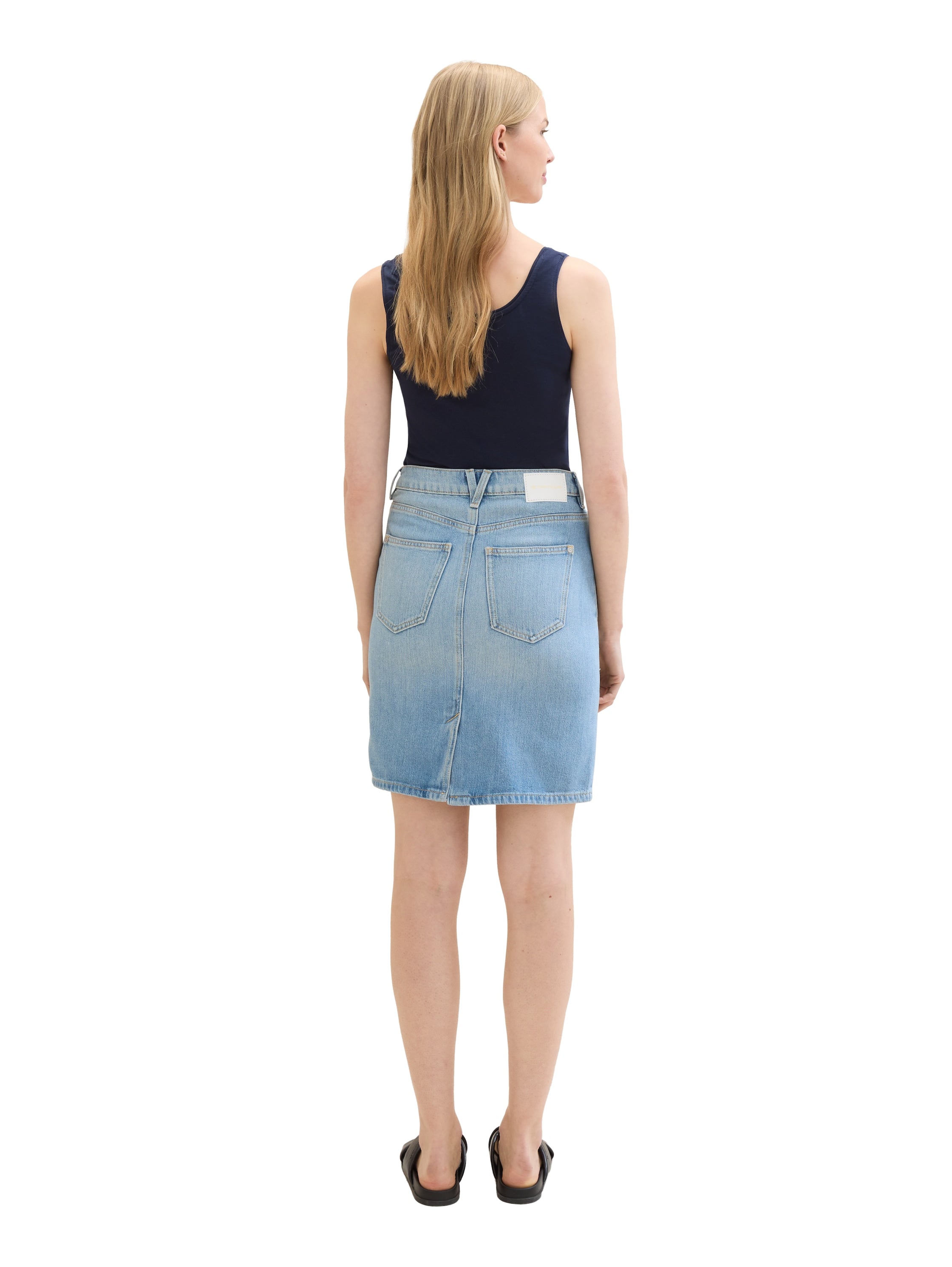 Tom Tailor Denim Overknee Shorts Damen Regular Fit atmungsaktiv weich