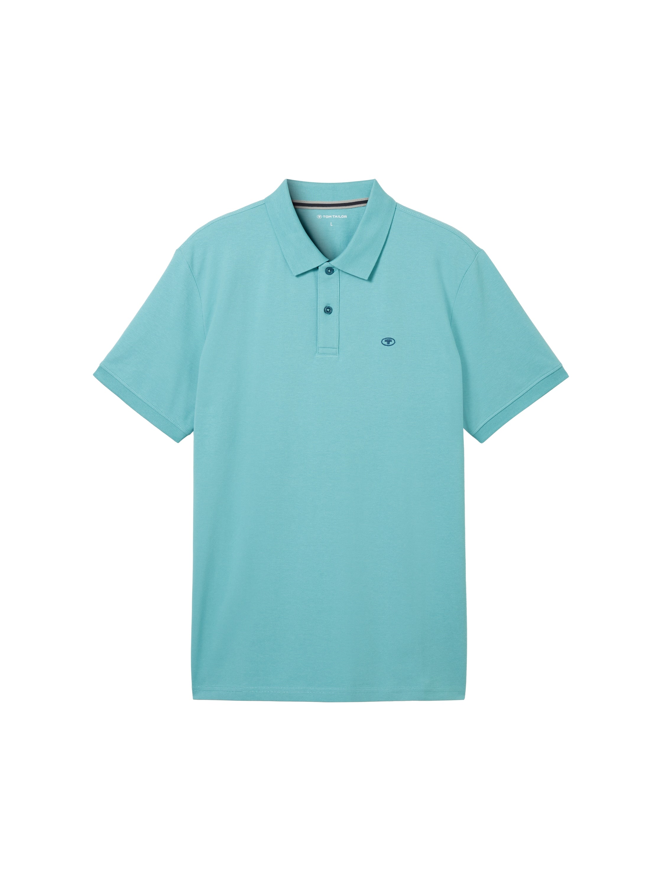 Tom Tailor Denim Herren Sommer Polo-Shirt in Marineblau