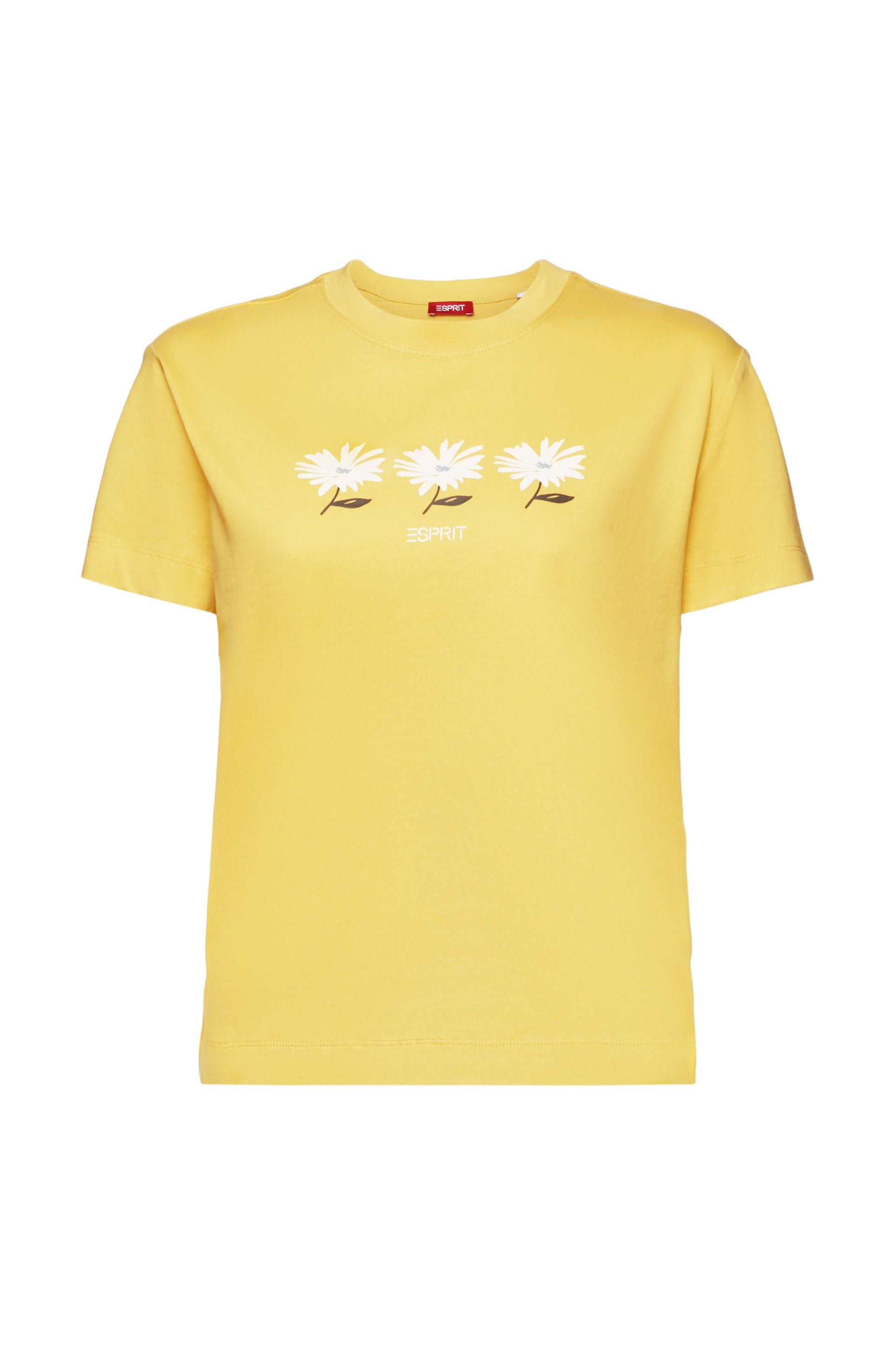 ESPRIT Damen T-Shirt Pflegeleicht 100 % Baumwolle