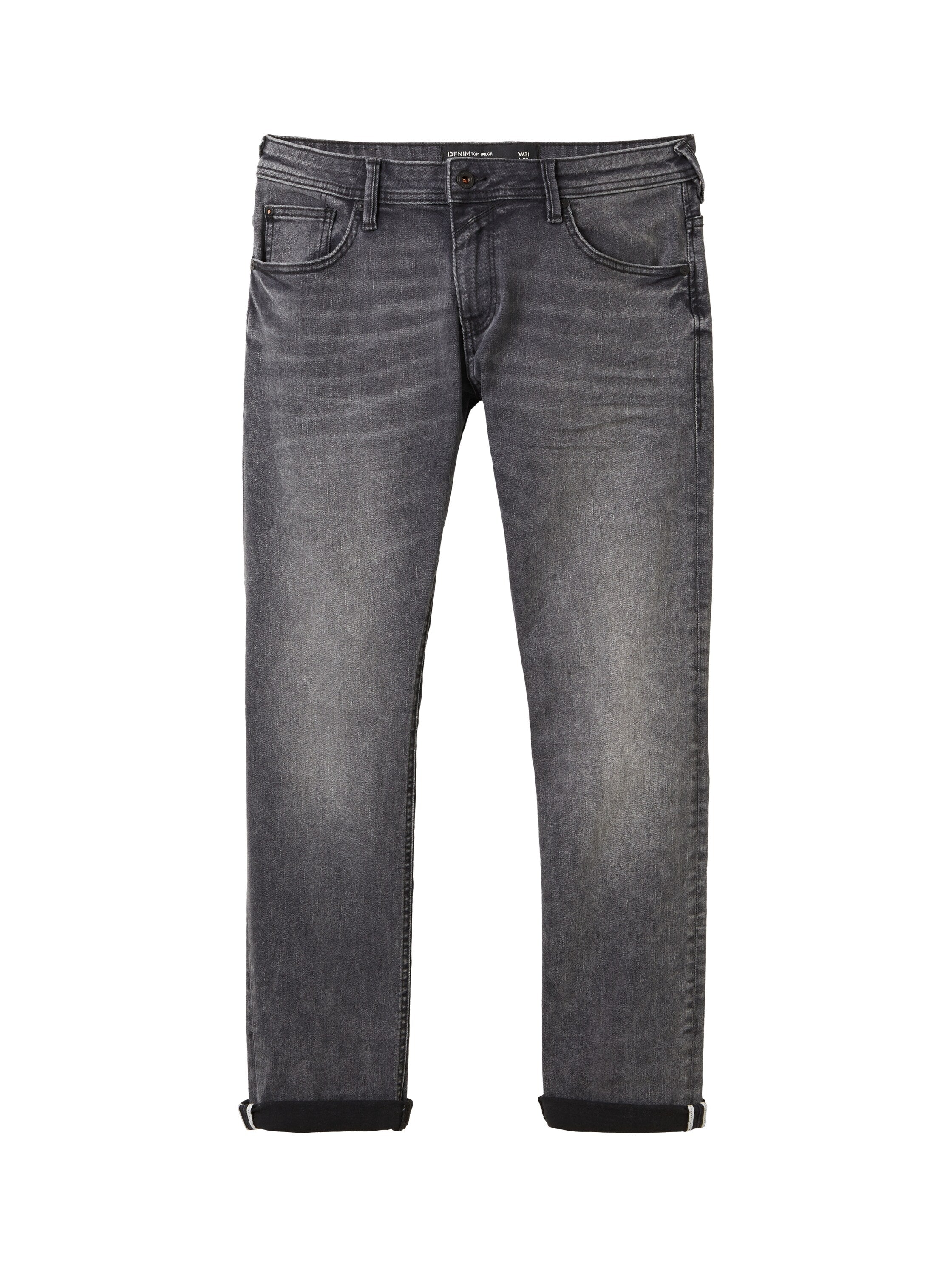 Tom Tailor Denim Jeans mit Bio-Baumwolle für Herren im Five-Pocket-Style