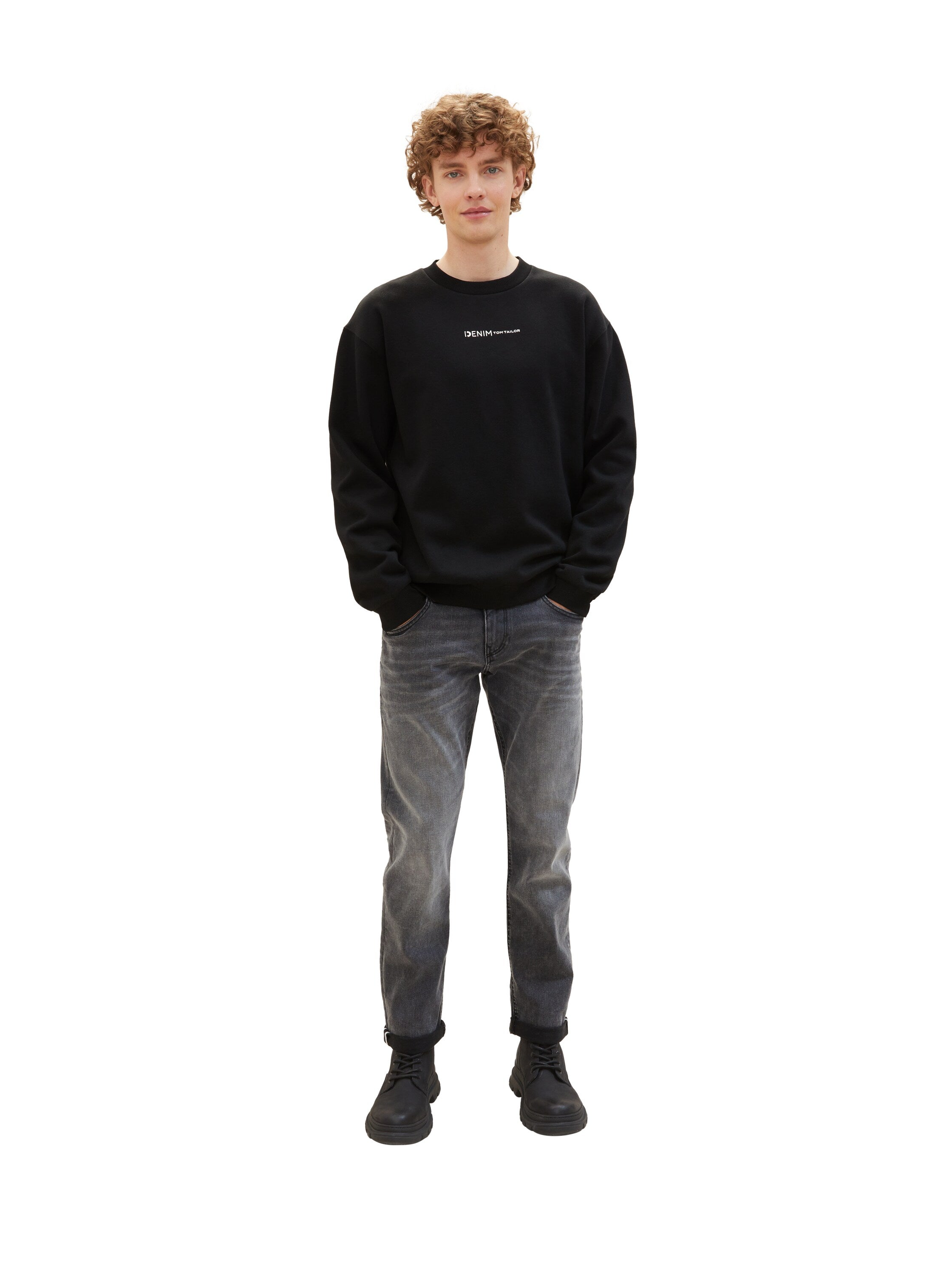 Tom Tailor Denim Jeans mit Bio-Baumwolle für Herren im Five-Pocket-Style