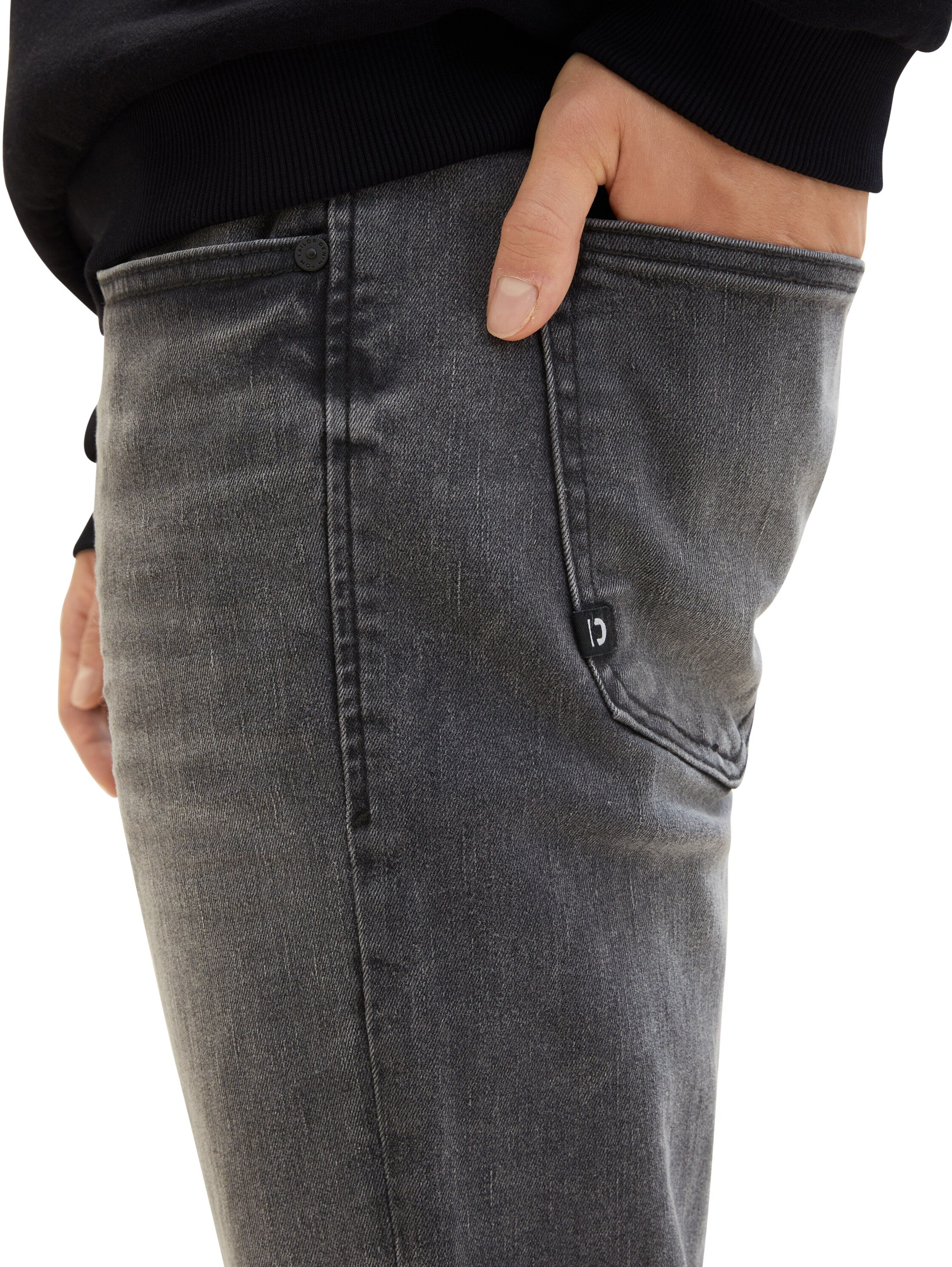 Tom Tailor Denim Jeans mit Bio-Baumwolle für Herren im Five-Pocket-Style