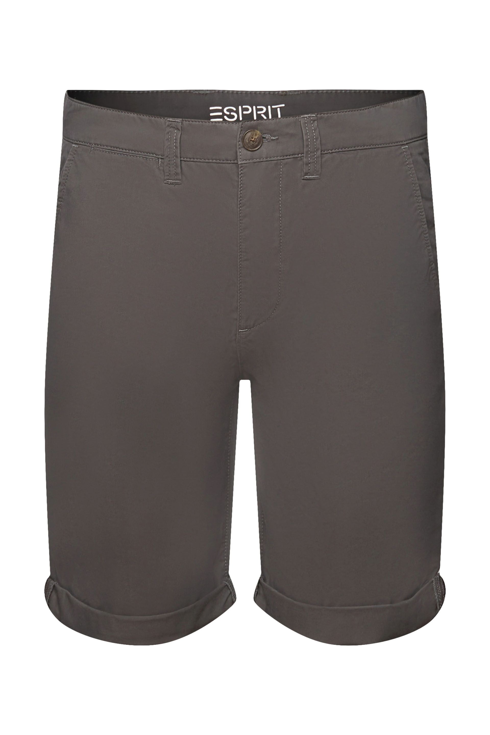 ESPRIT Herren Chino Hose Regular Fit aus nachhaltiger Baumwolle