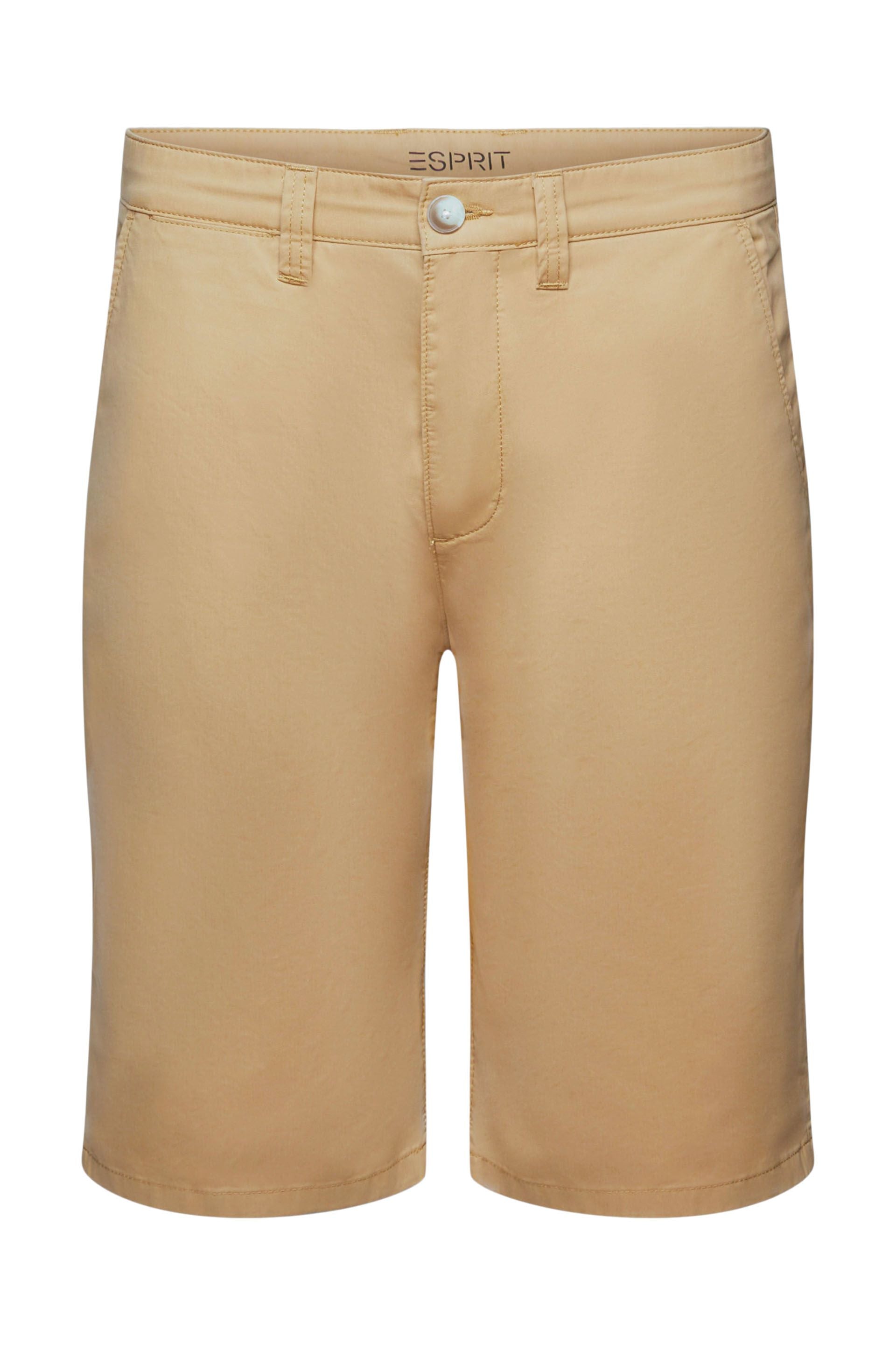 ESPRIT Herren Chino Hose Regular Fit aus nachhaltiger Baumwolle