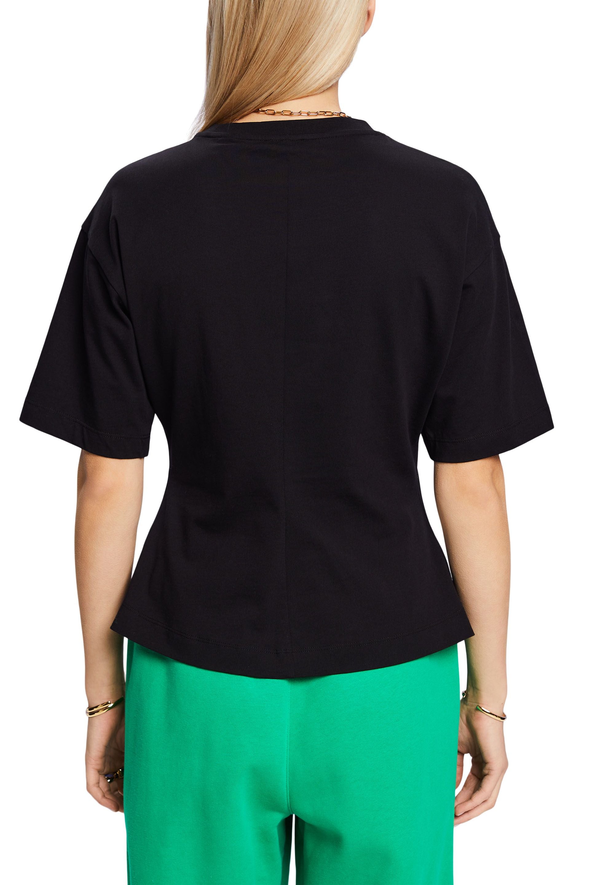 ESPRIT Jersey Baumwolle Damen Lockere Passform