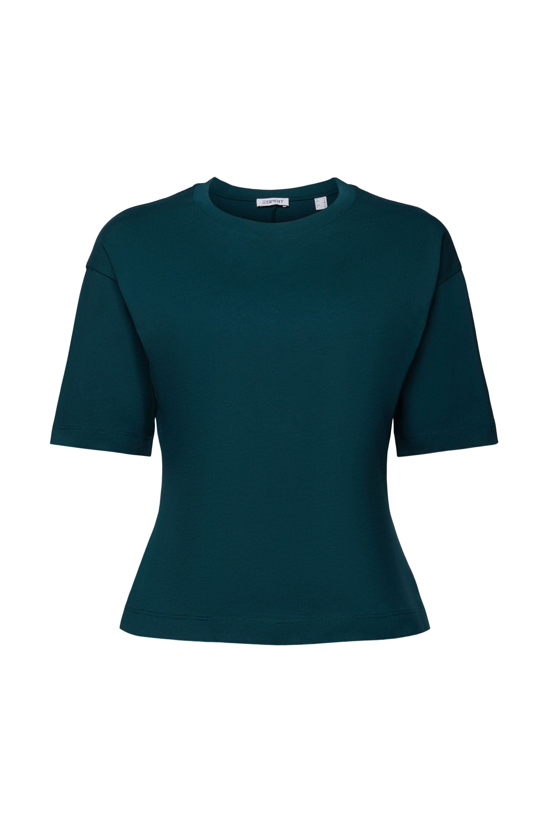 ESPRIT Jersey Baumwolle Damen Lockere Passform