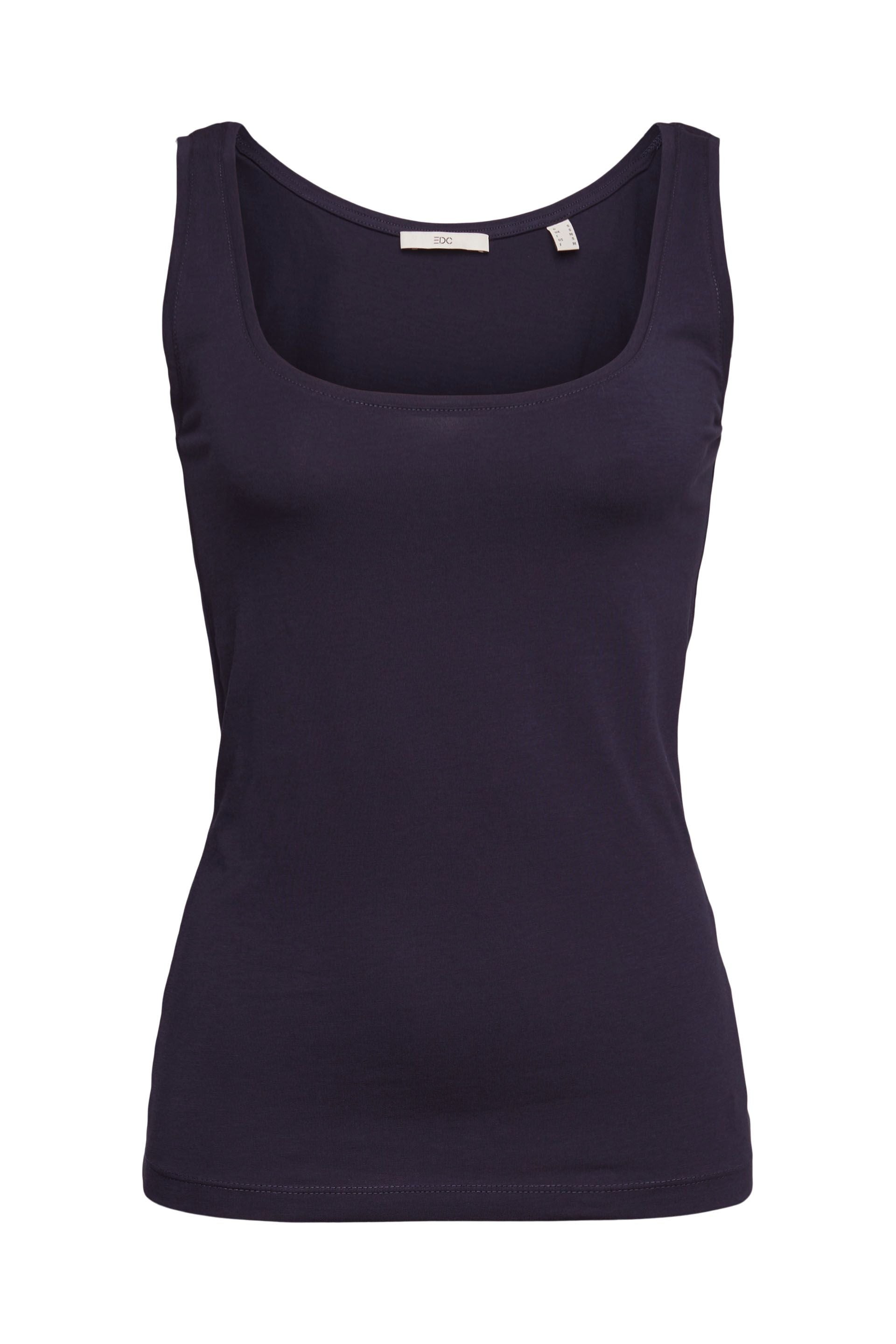 Esprit Basic T-Shirt Damen Körpernahe Passform