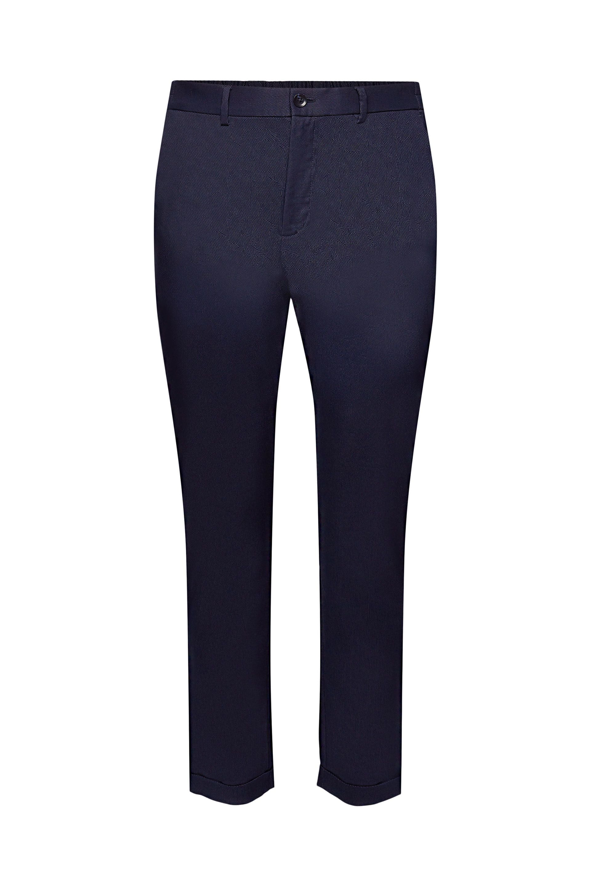 Esprit Slim Fit Punktehose Damen Stretch Baumwolle