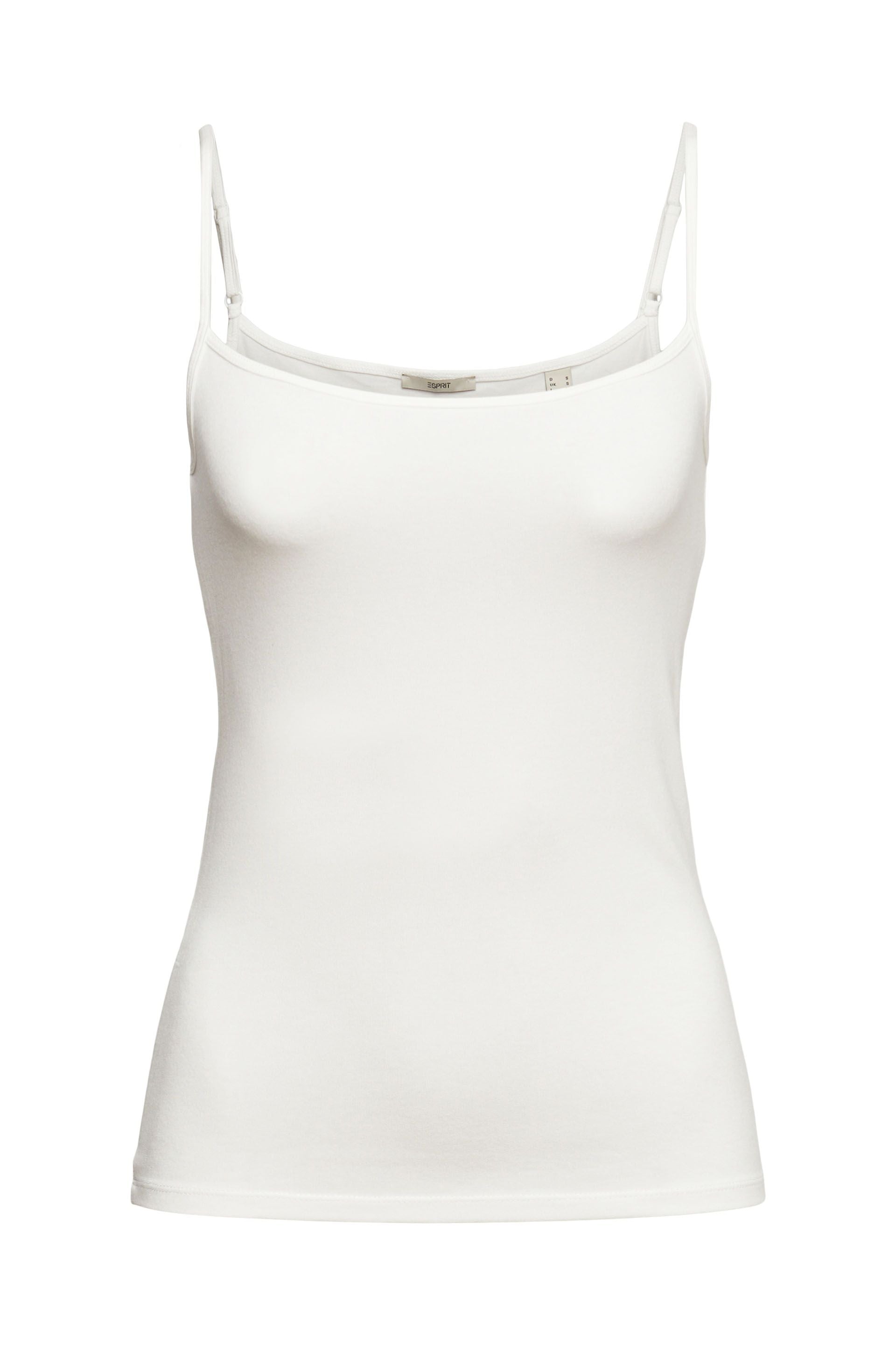 Esprit Jersey-Top Damen Körperbetont Stretch Viskose-Mix