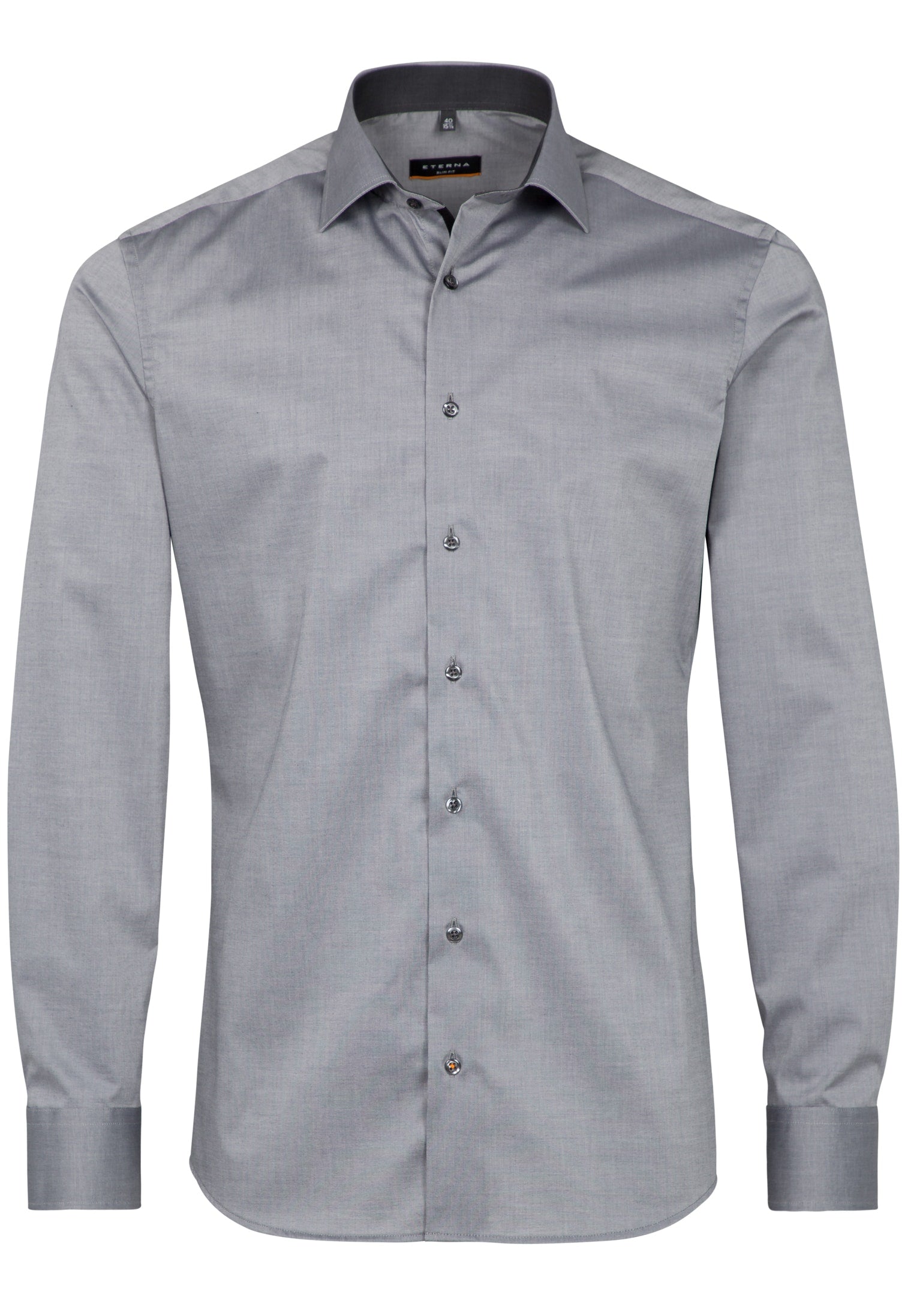FashionX Stretch-Hemd Herren körperbetont Classic Kent-Kragen