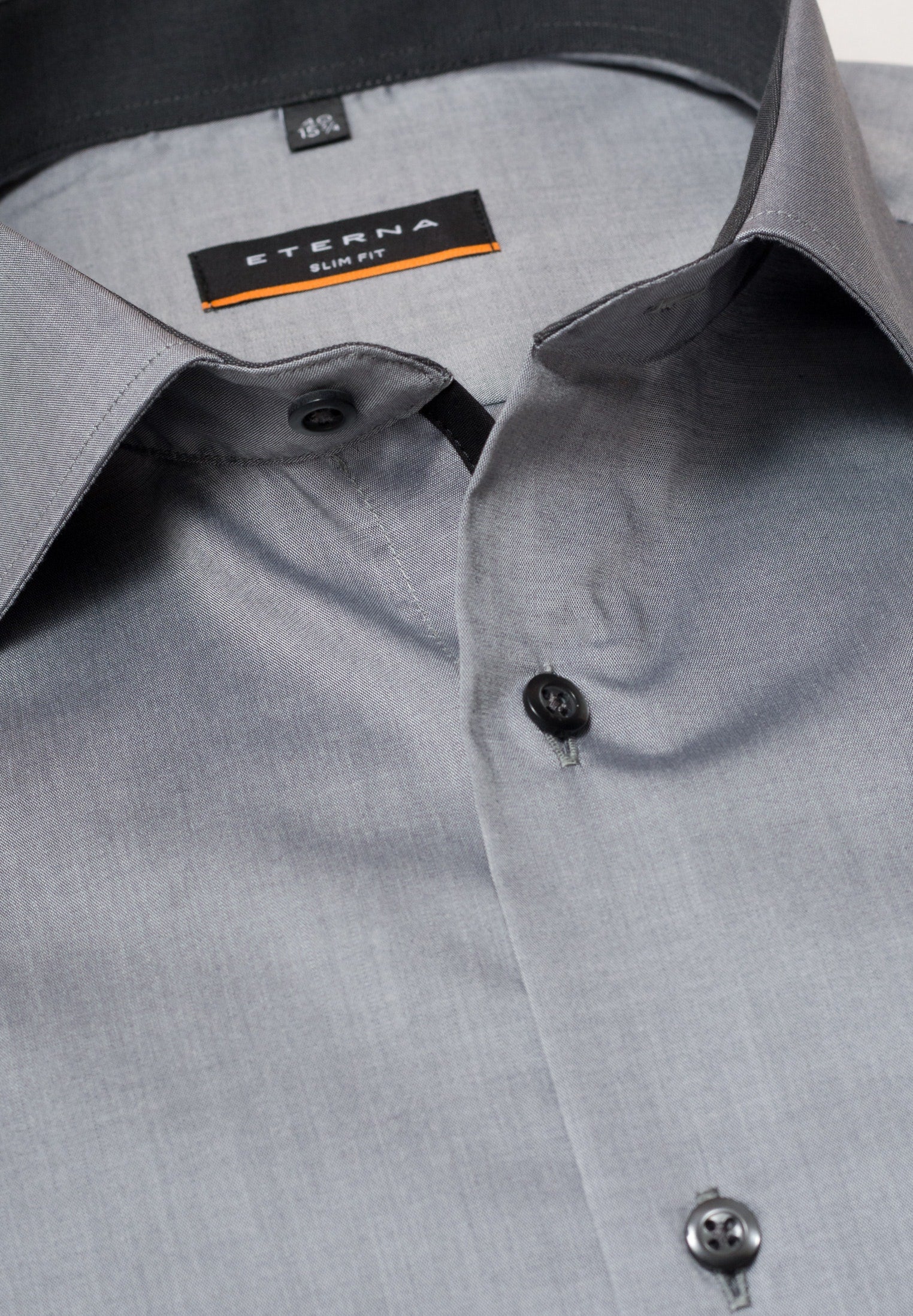 FashionX Stretch-Hemd Herren körperbetont Classic Kent-Kragen