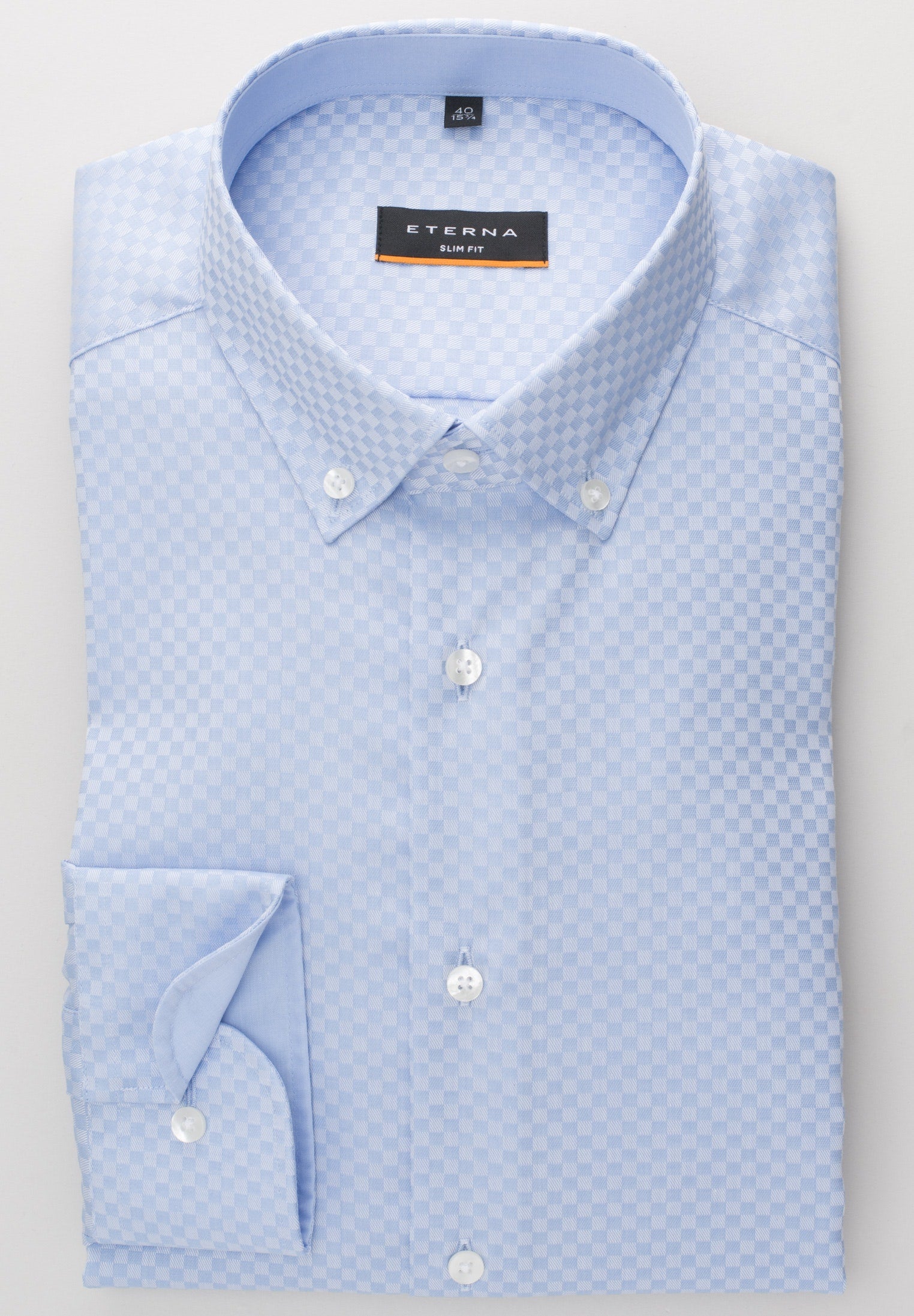 XYZ Twill-Hemd Herren Slim Fit bügelfrei Stretch