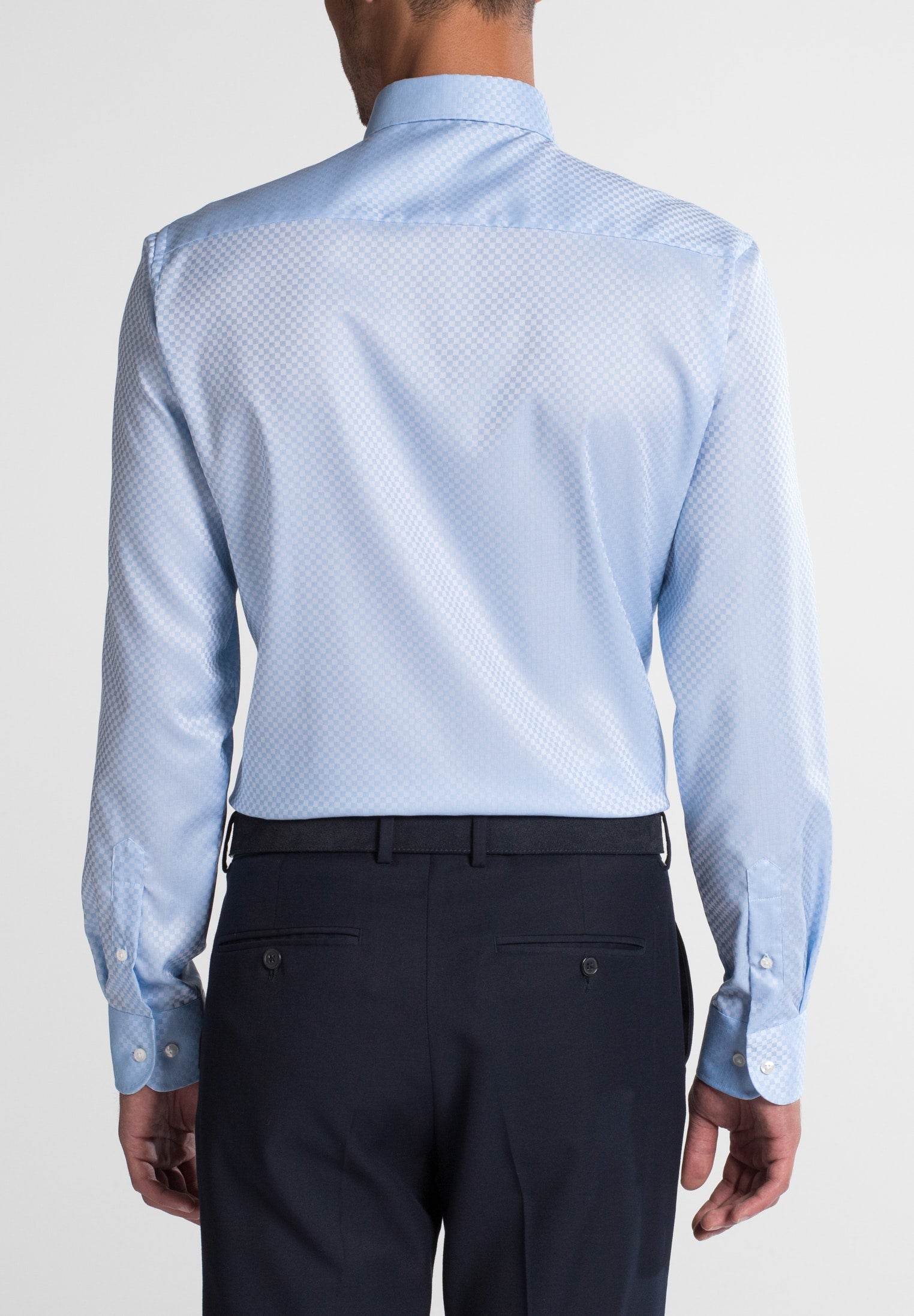 XYZ Twill-Hemd Herren Slim Fit bügelfrei Stretch