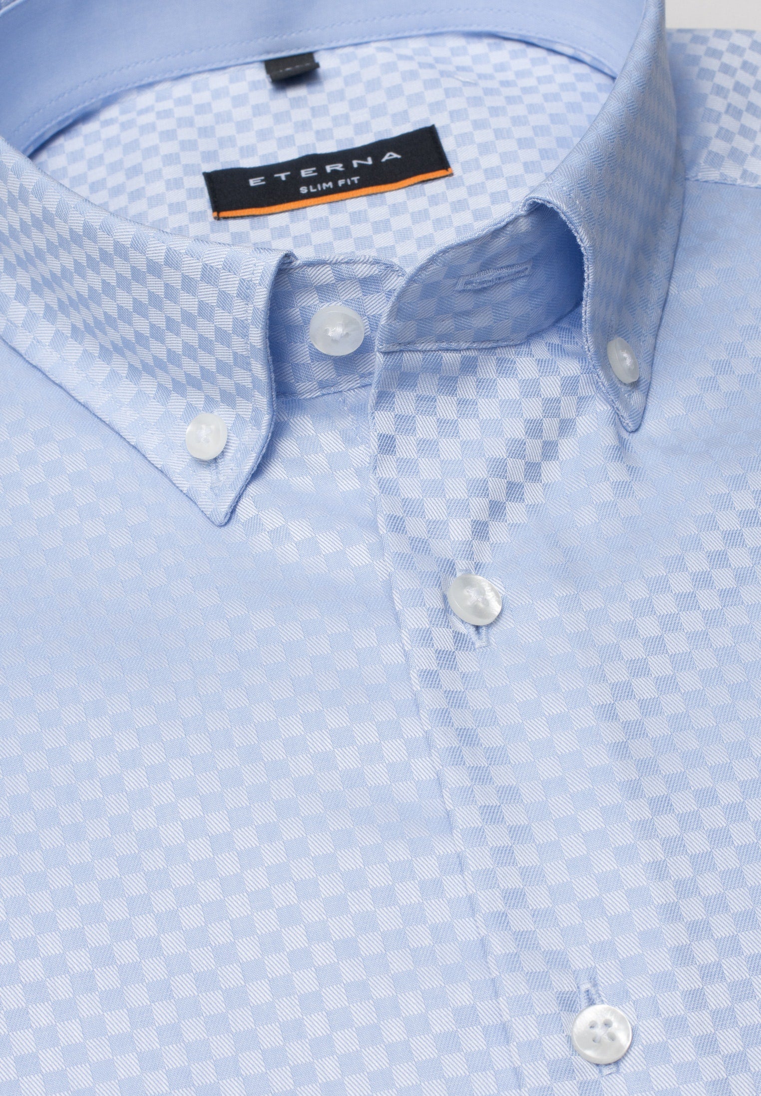 XYZ Twill-Hemd Herren Slim Fit bügelfrei Stretch