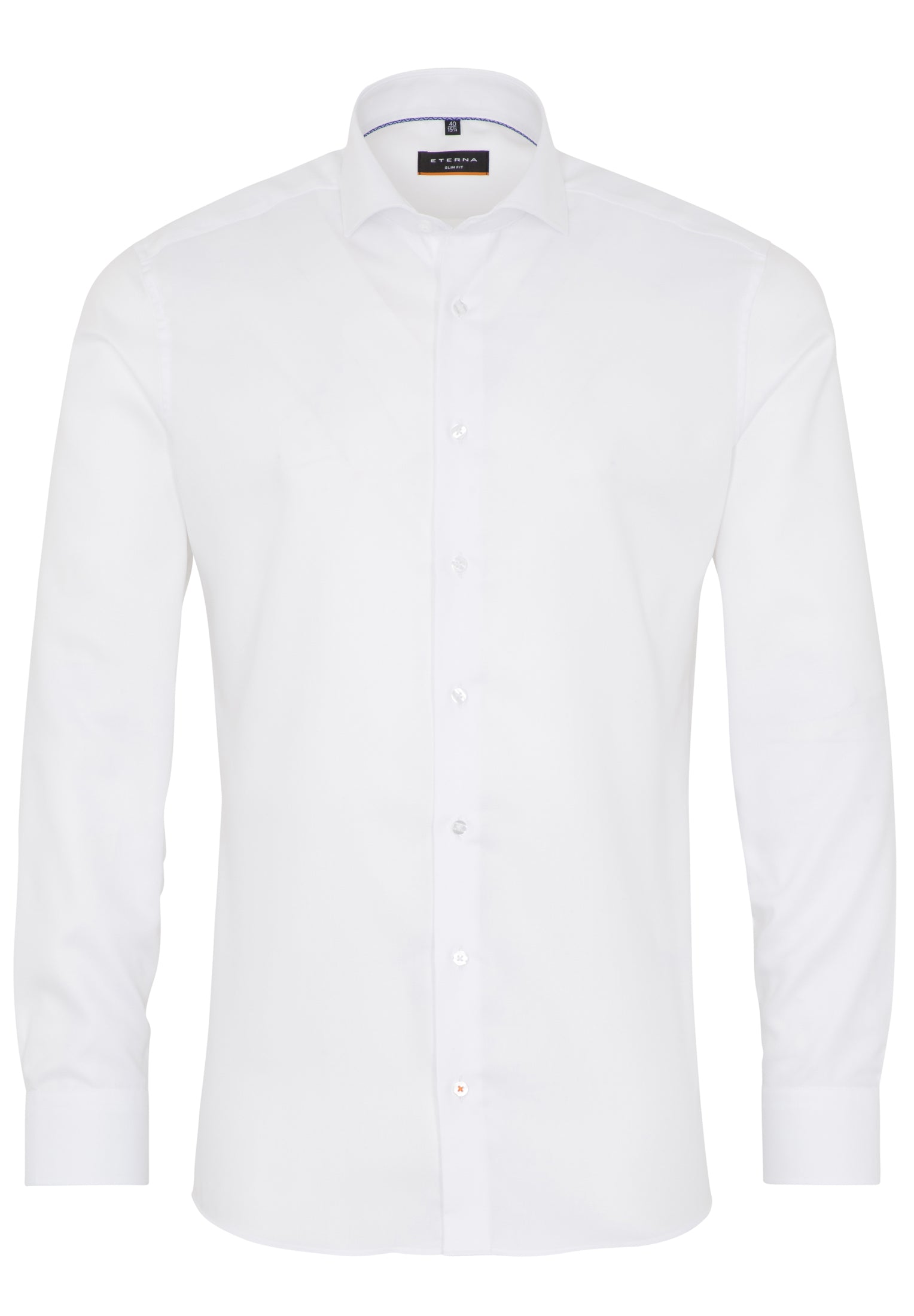 ETERNA Slim Fit Langarmhemd Herren Strukturiert Bügelfrei