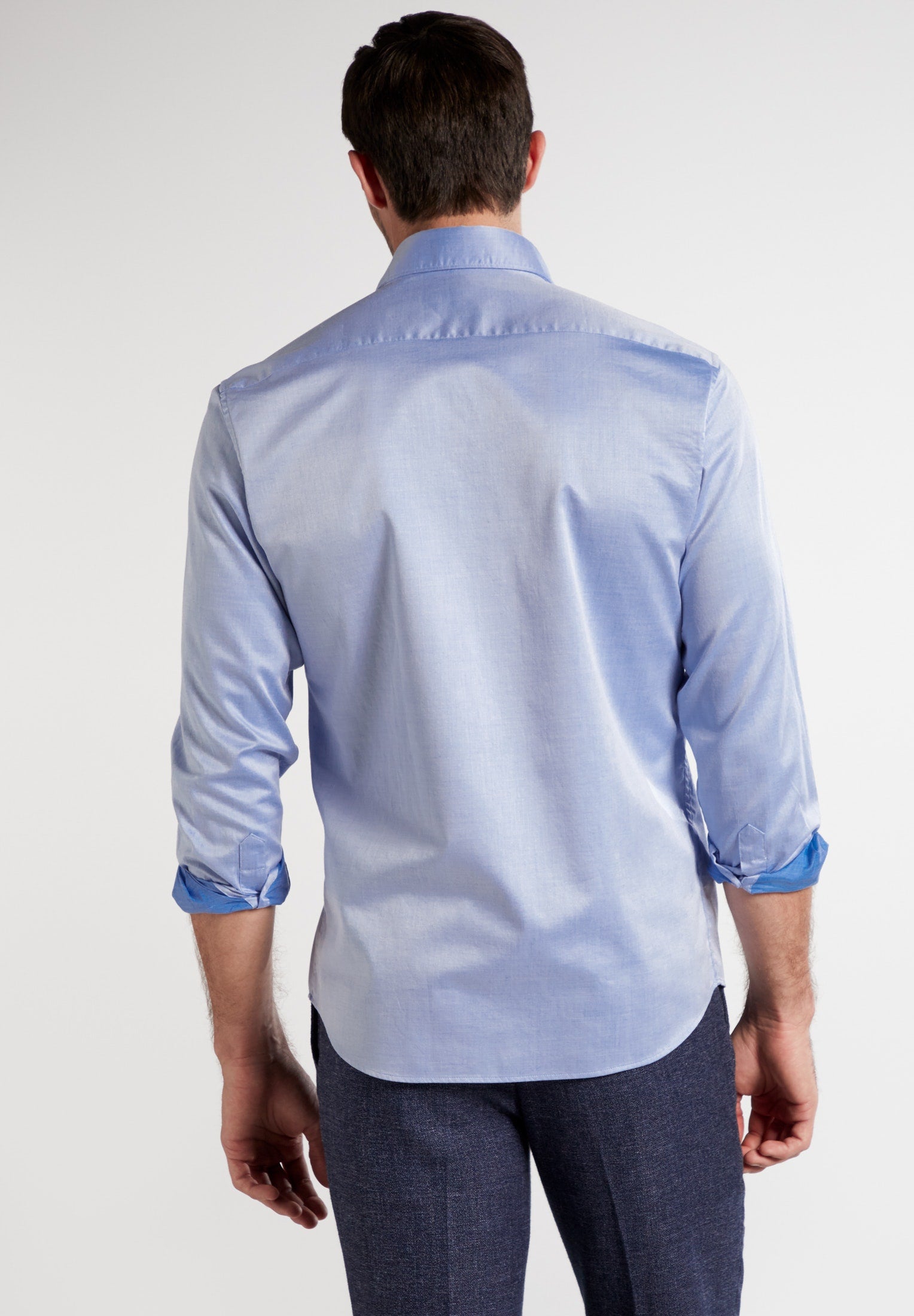 ETERNA Twill-Langarmhemd Herren Bügelleicht Super Soft Quality