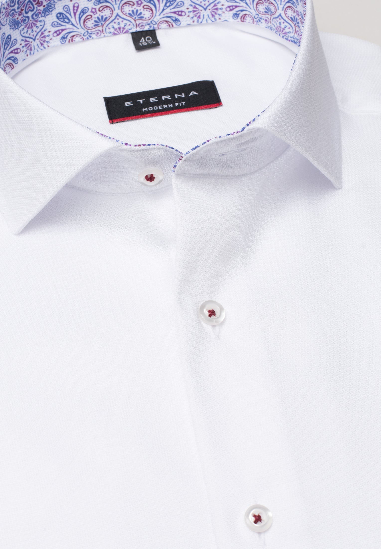 ModaX Fantasiebindung Hemd Herren sportlich-elegant ohne Brusttasche