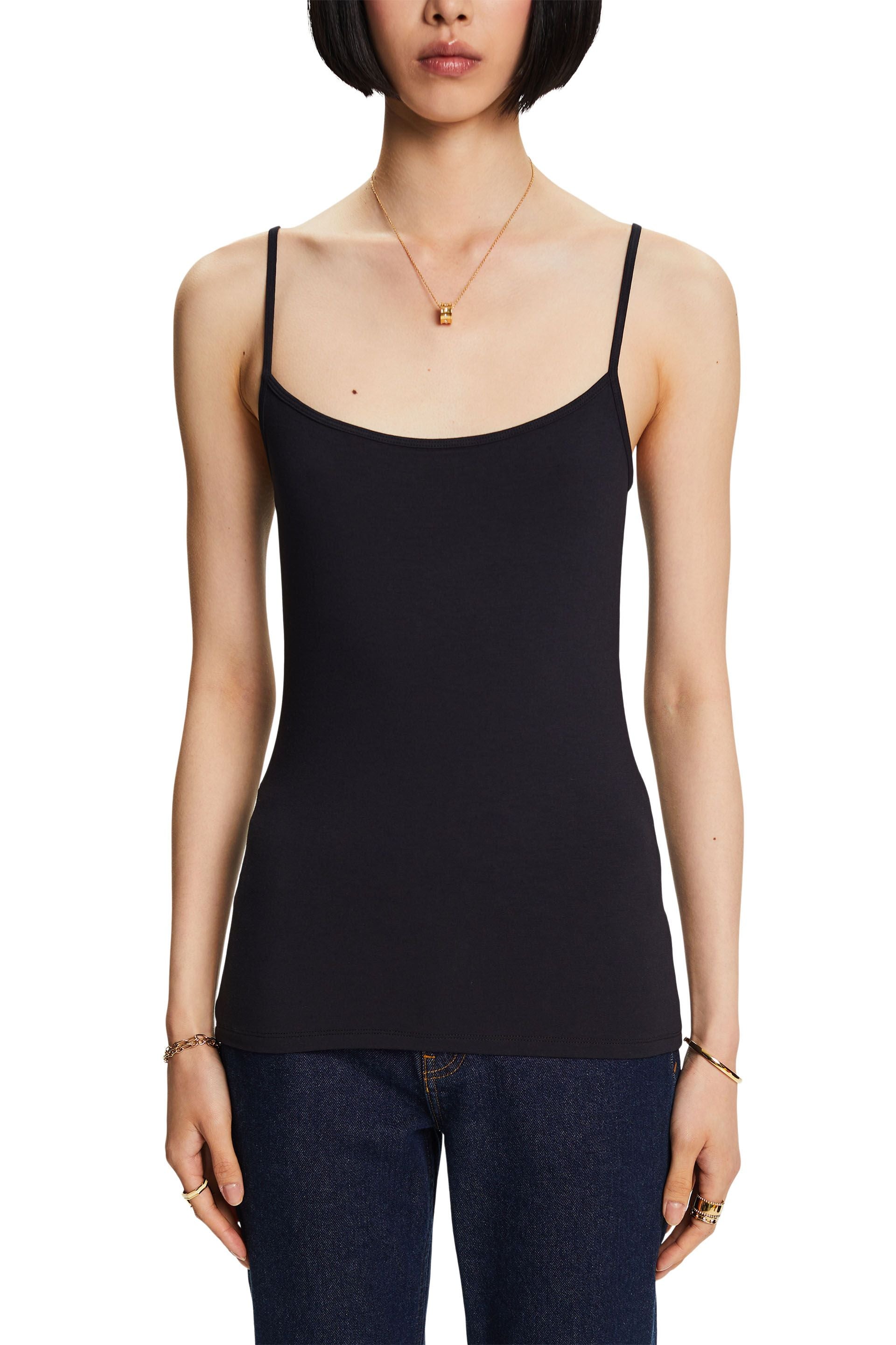 Esprit Sommerkleid Damen Viskose Elasthan leicht