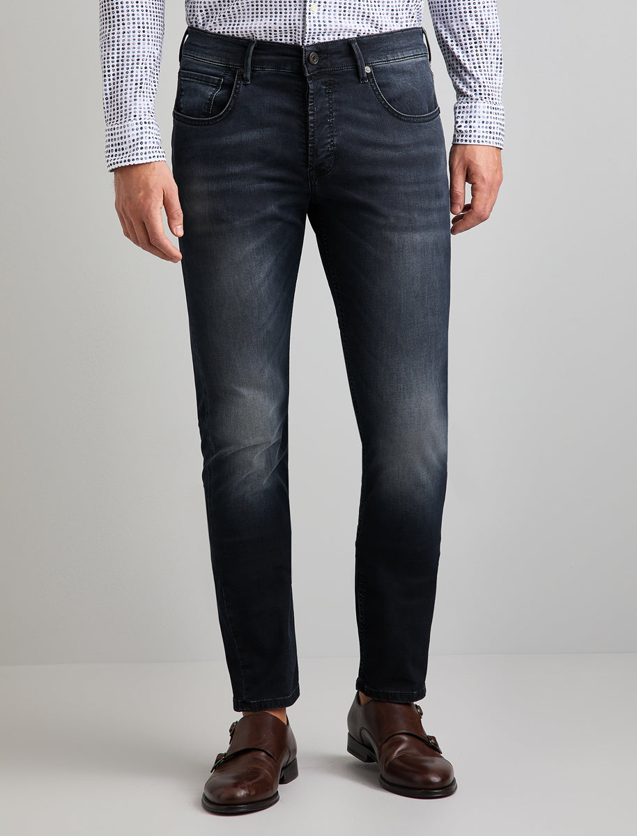 Baldessarini Chino Hose Herren Stretch Baumwolle Elastan