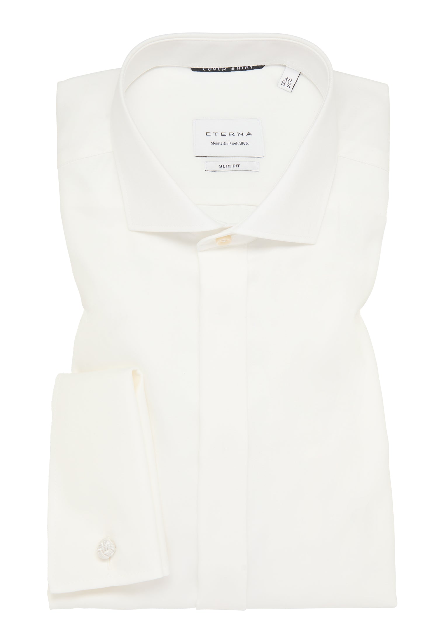 Eterna Hemd Umschlagmanschette Herren blickdicht