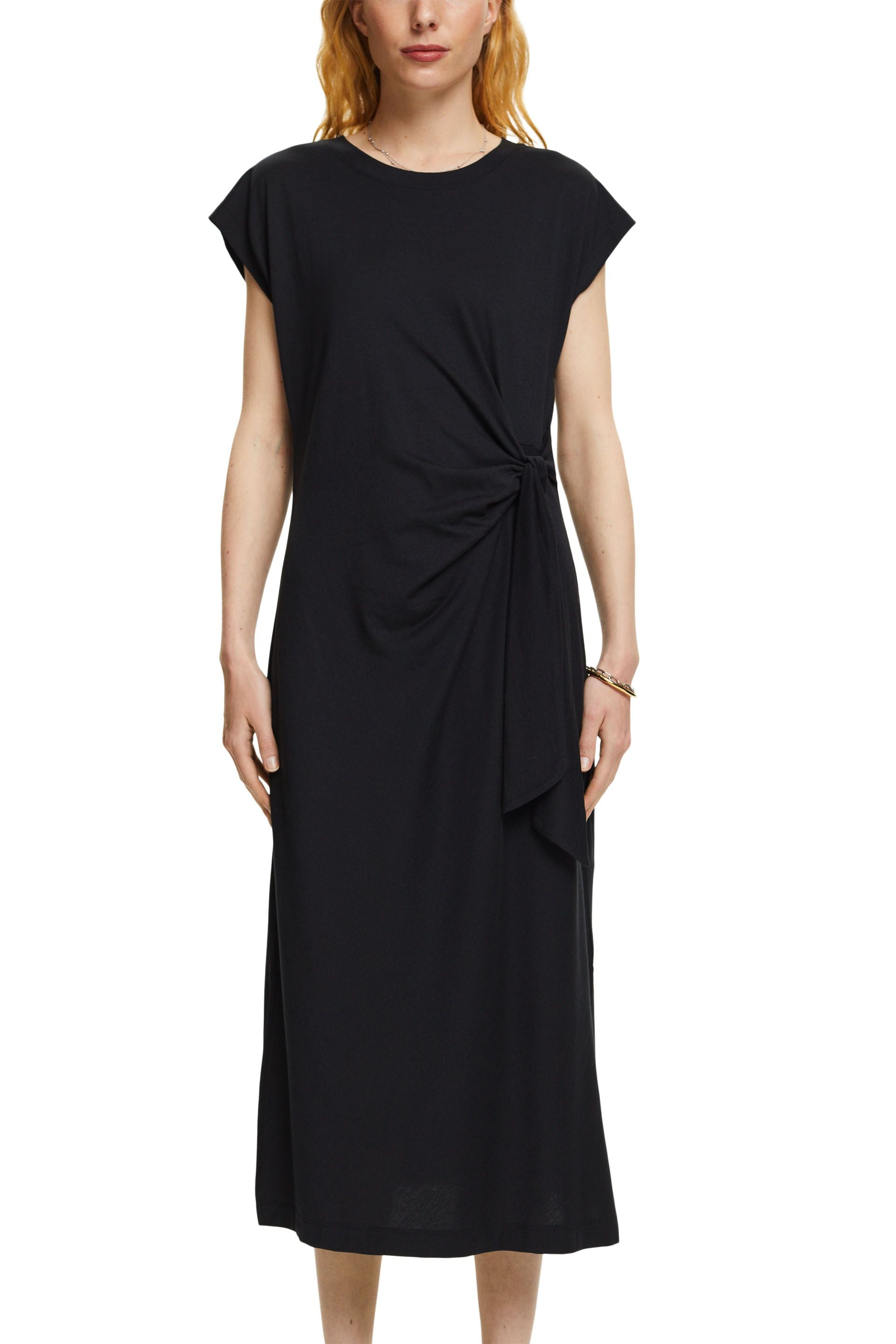 Midikleid mit Bindedetail