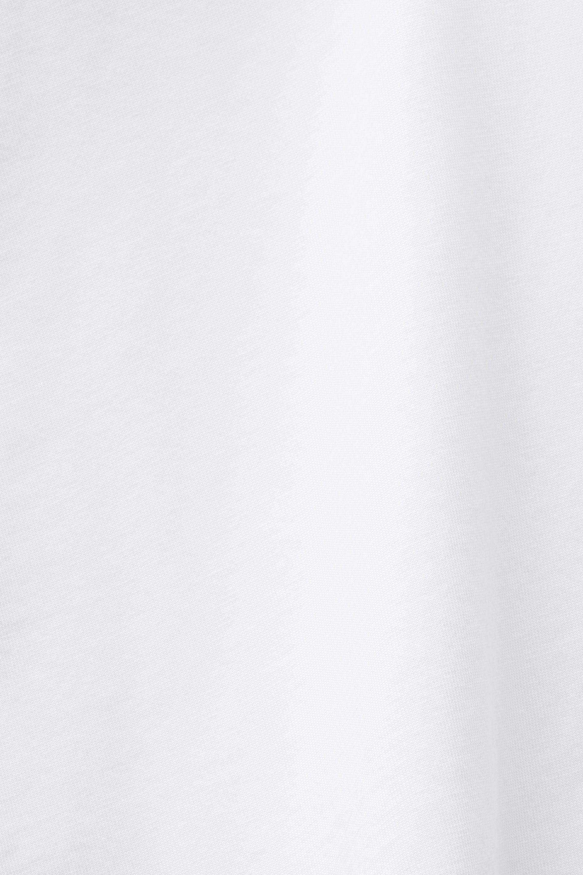 ESPRIT Damen T-Shirt mit Grafik-Print und Umschlagärmeln 100% Baumwolle