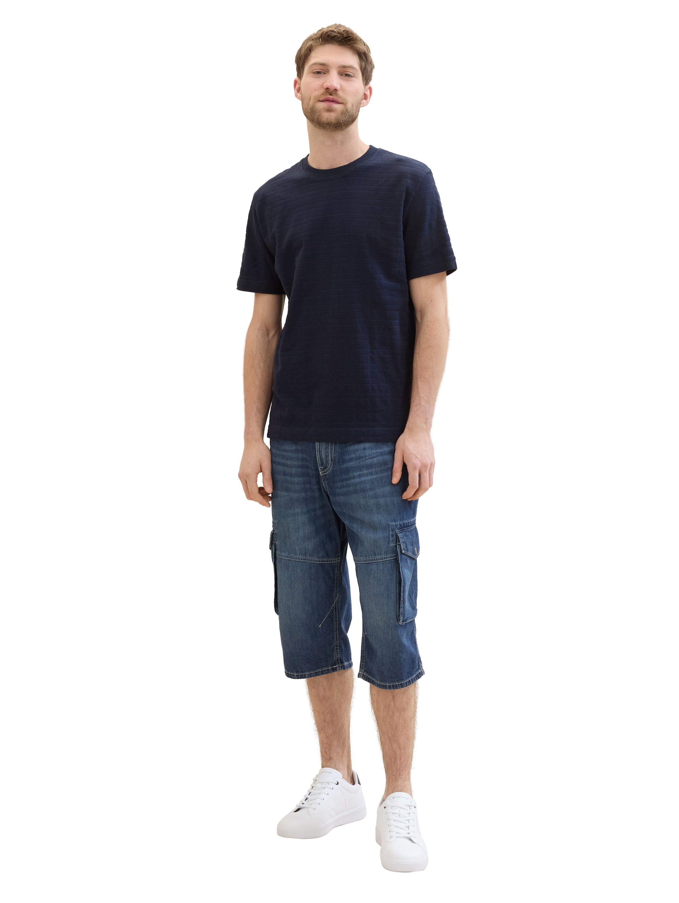 TTMORRIS Herren Overknee Jeans Relaxed Fit