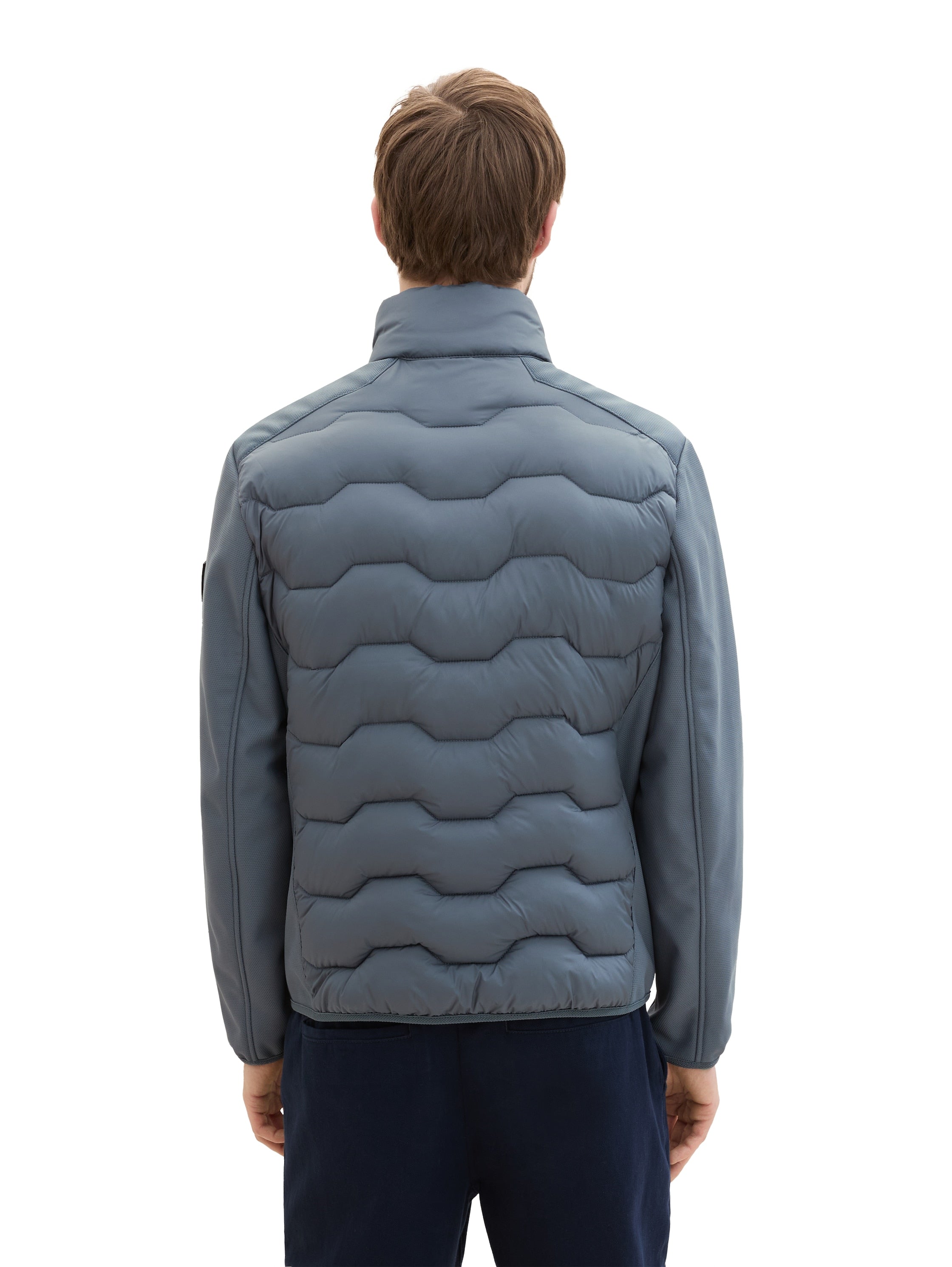 Lightweight Übergangsjacke Herren Regular Fit mit Badge