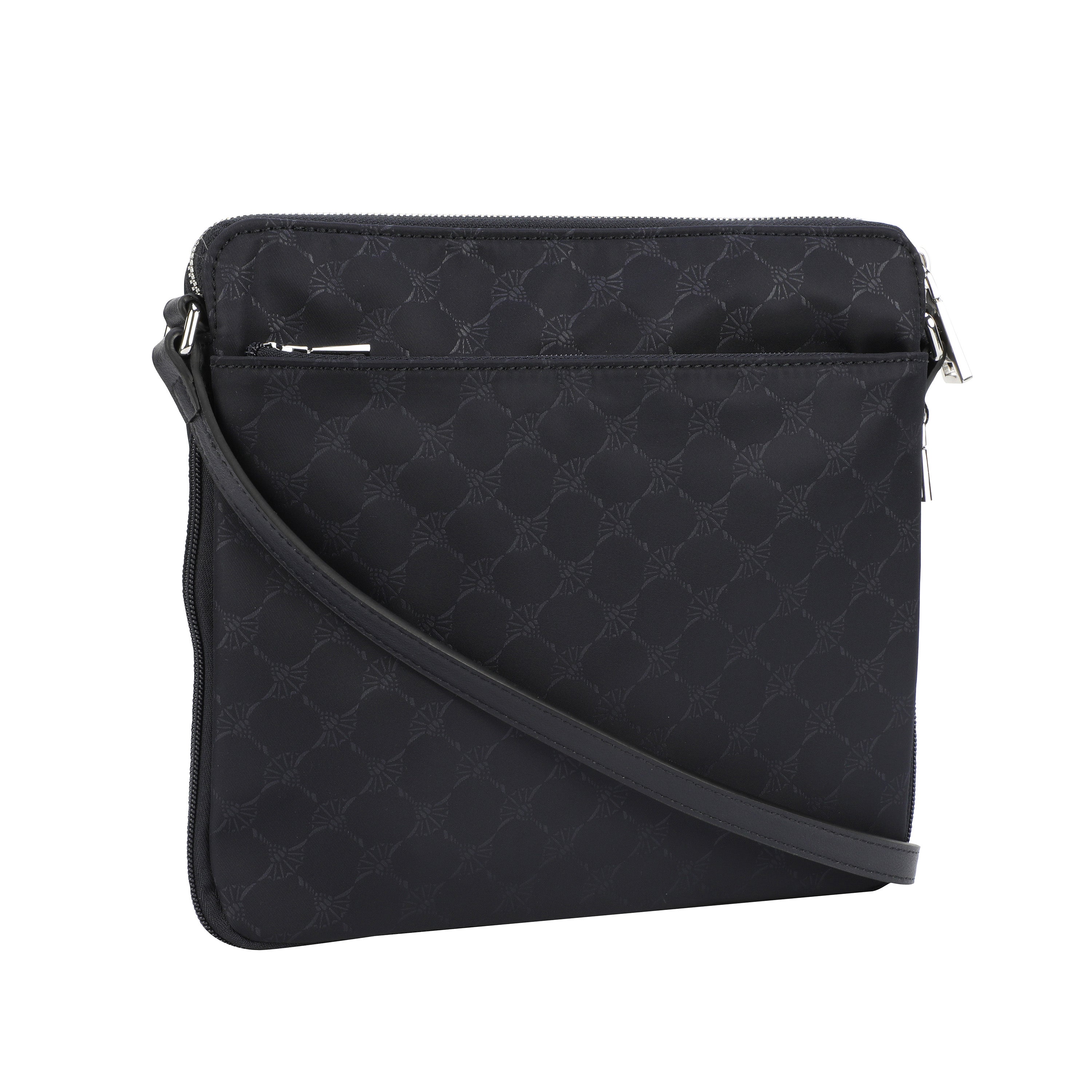 Müller & Meirer Nylon Umhängetasche für Damen - Vielseitige Reißverschlusstasche