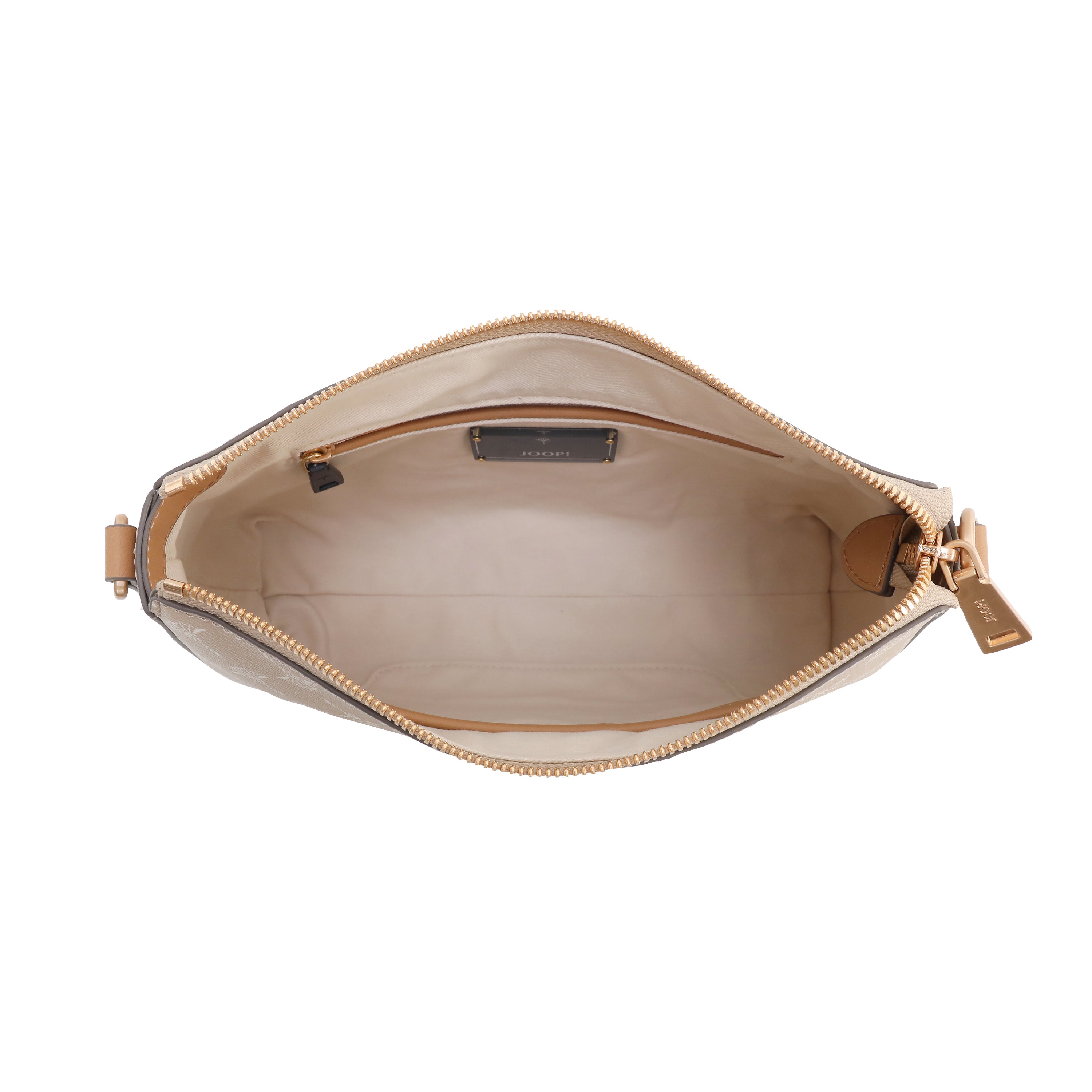 Logoprint Schultertasche Damen Schultergurt herausnehmbares Täschchen