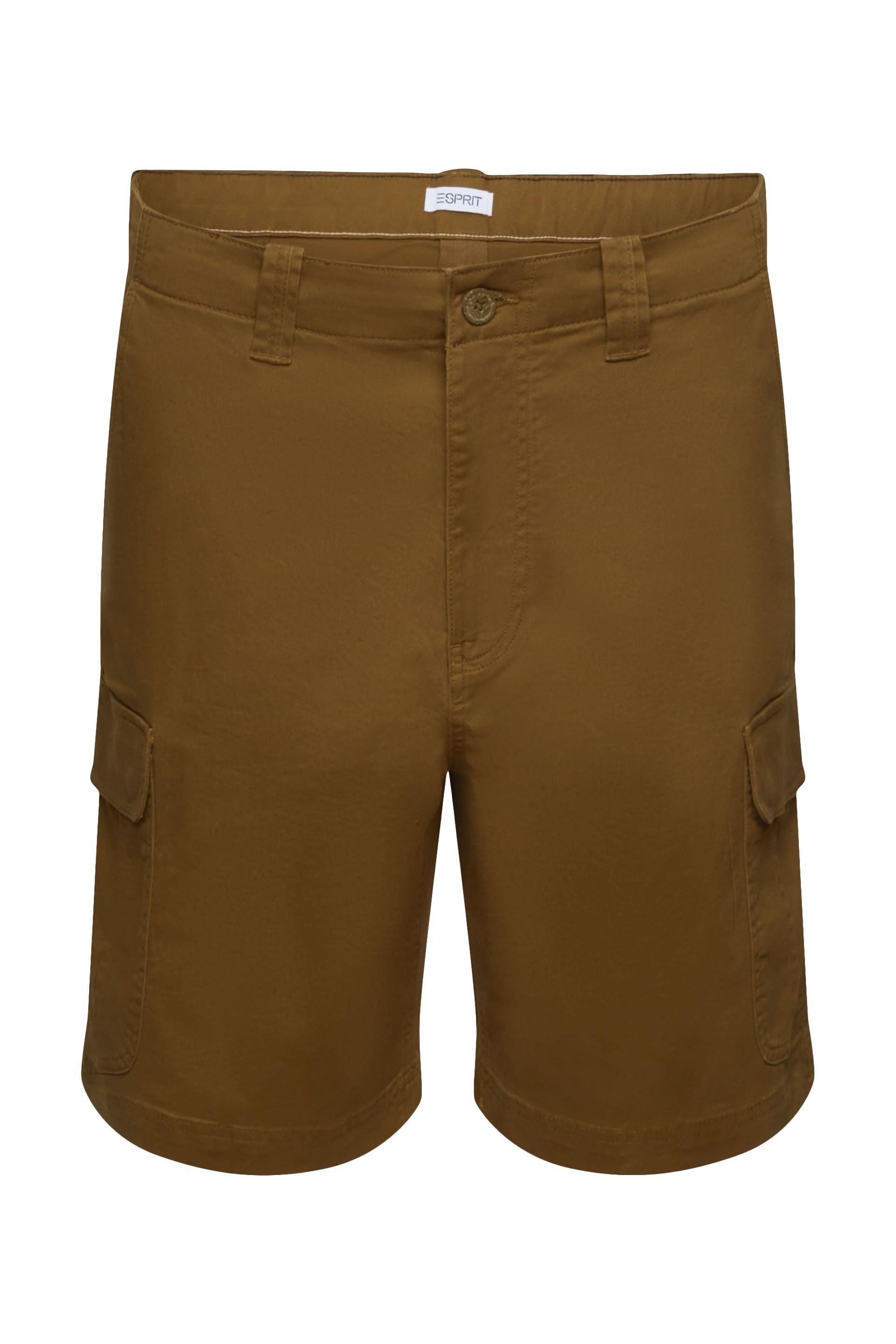 Esprit Herren Cargo Shorts Lockere Passform Baumwolle Stretch