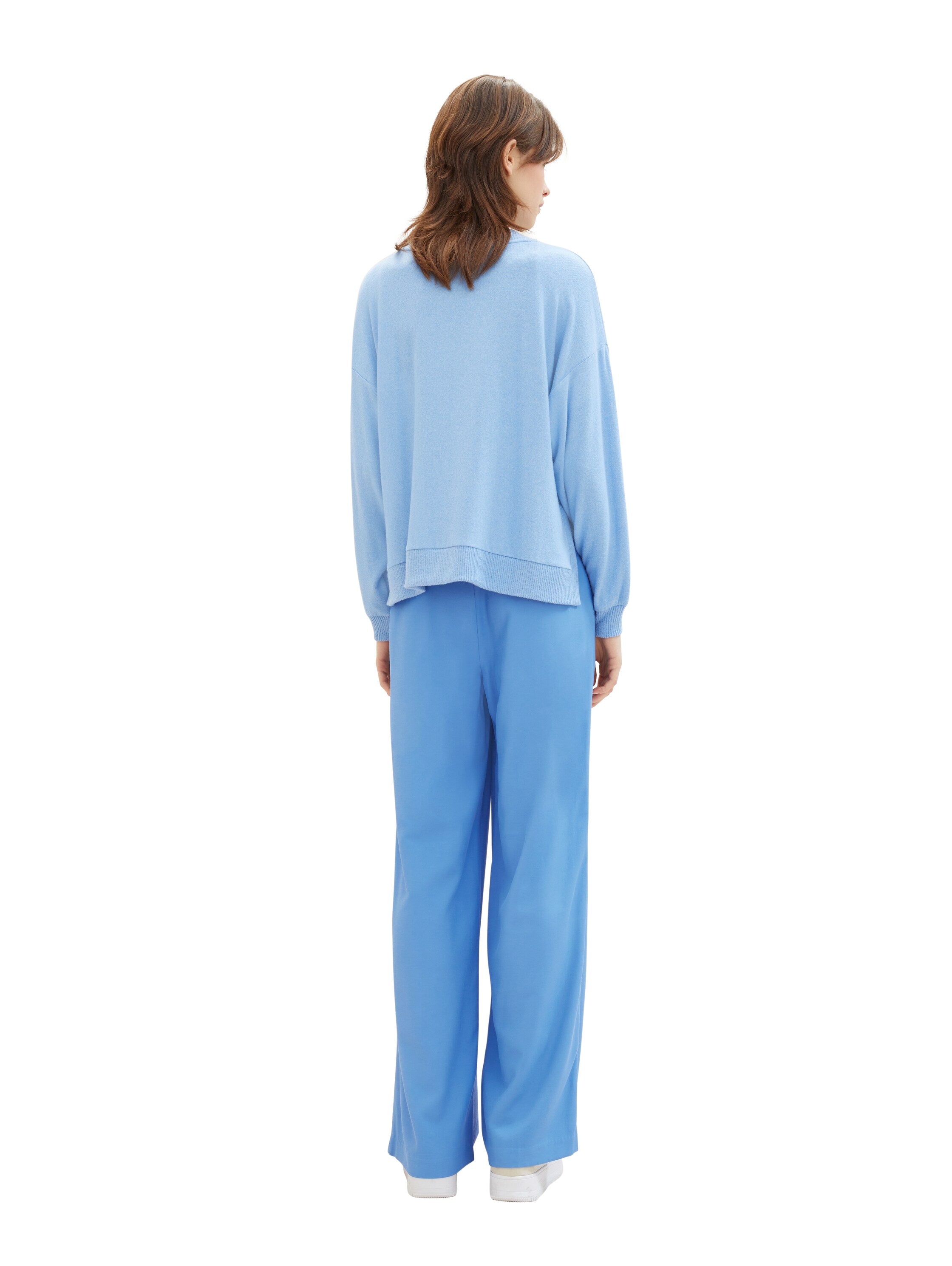 Tom Tailor Denim Wide Leg Hose mit Faltenlegung für Frauen