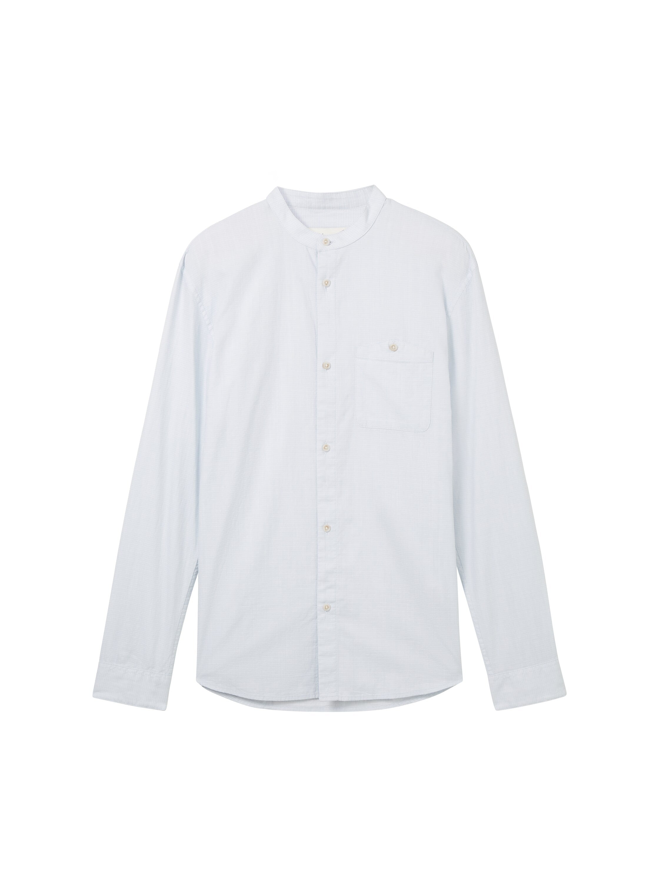 Basic Fit Hemd mit Stehkragen