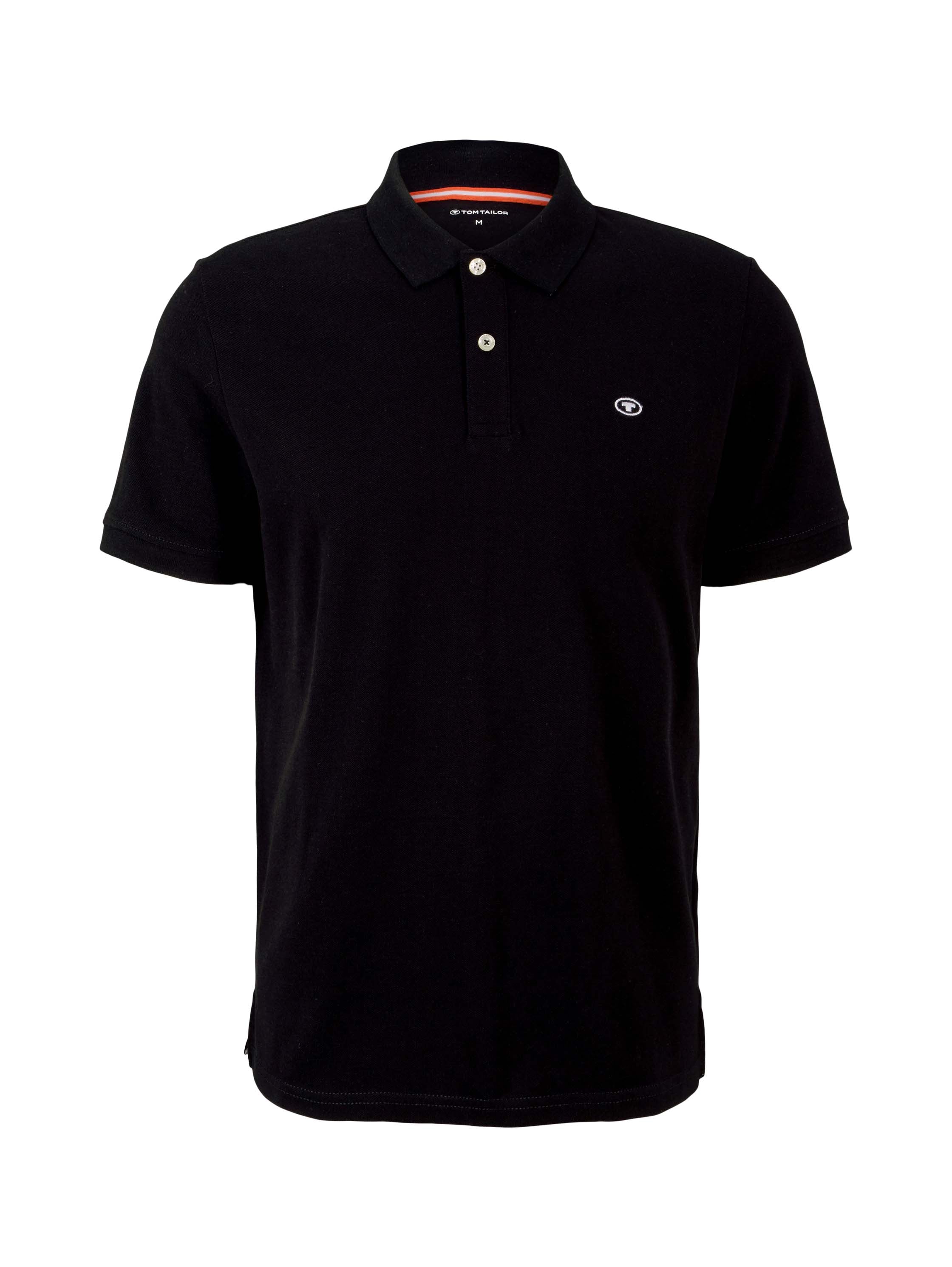 Tom Tailor Denim Polo-Shirt Herren mit Kontrastblende