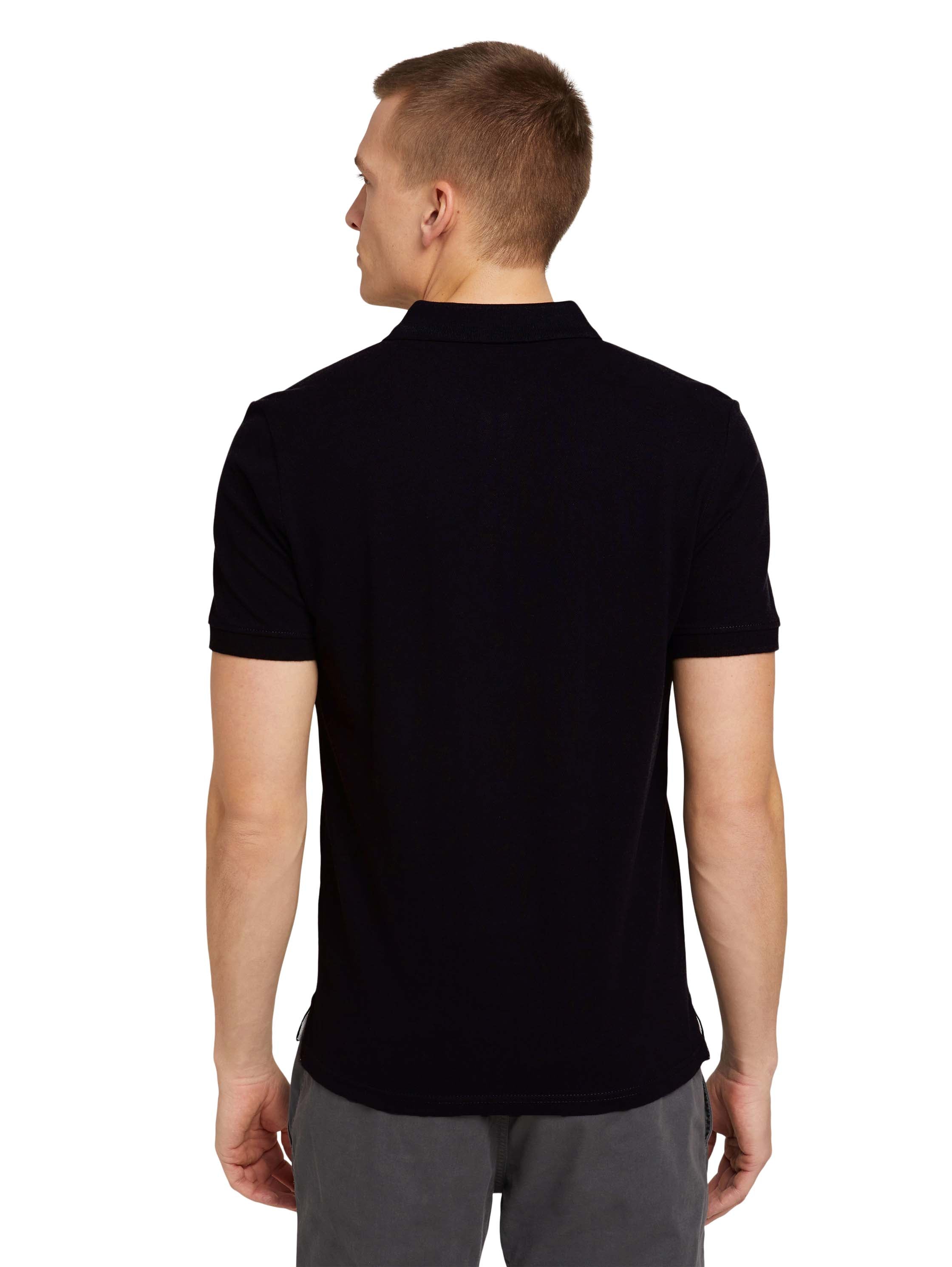 Tom Tailor Denim Polo-Shirt Herren mit Kontrastblende