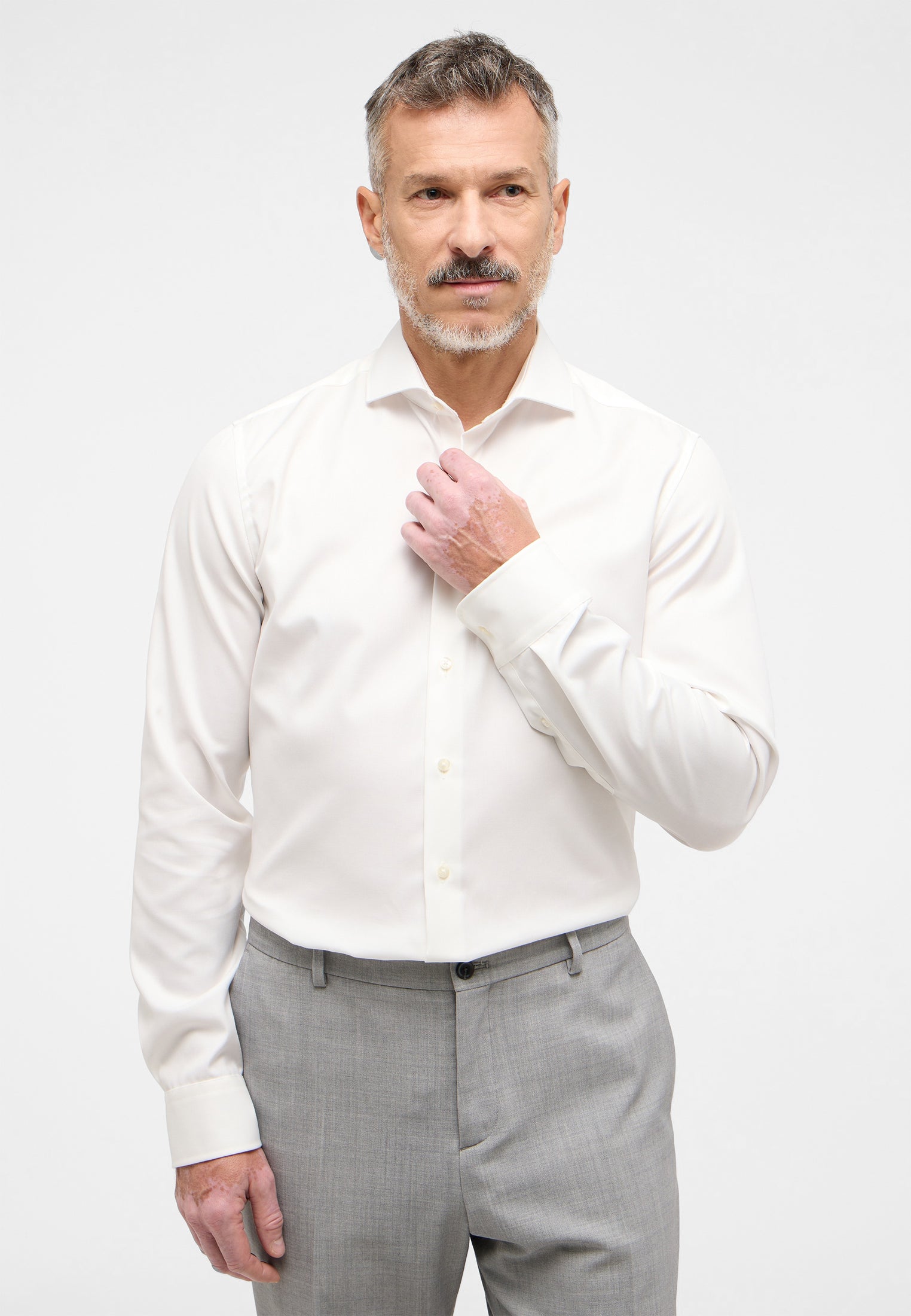 ETERNA COVER SHIRT Herren blickdicht