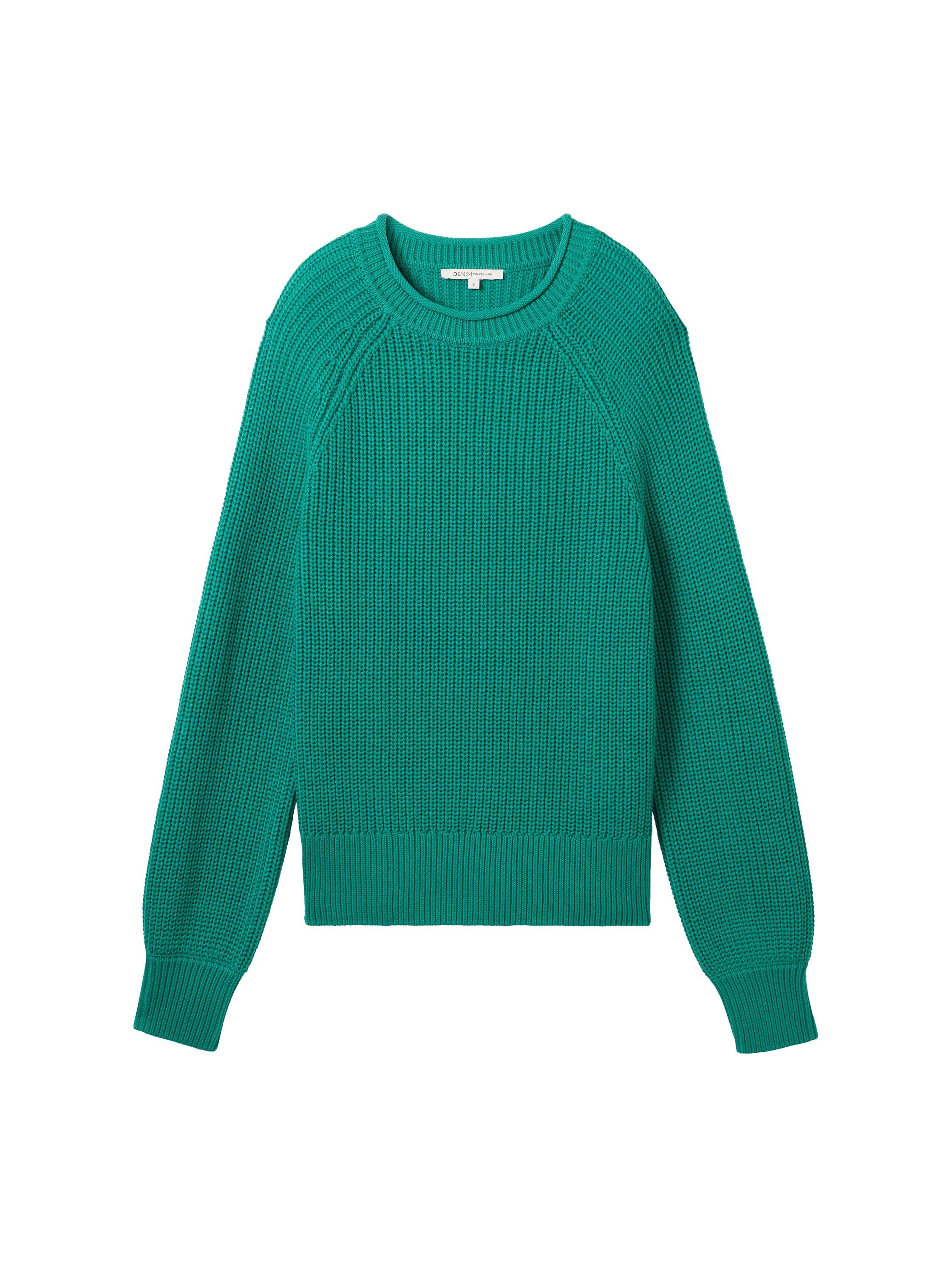 Basic Fit Damen Pullover mit leichten Ballonärmeln