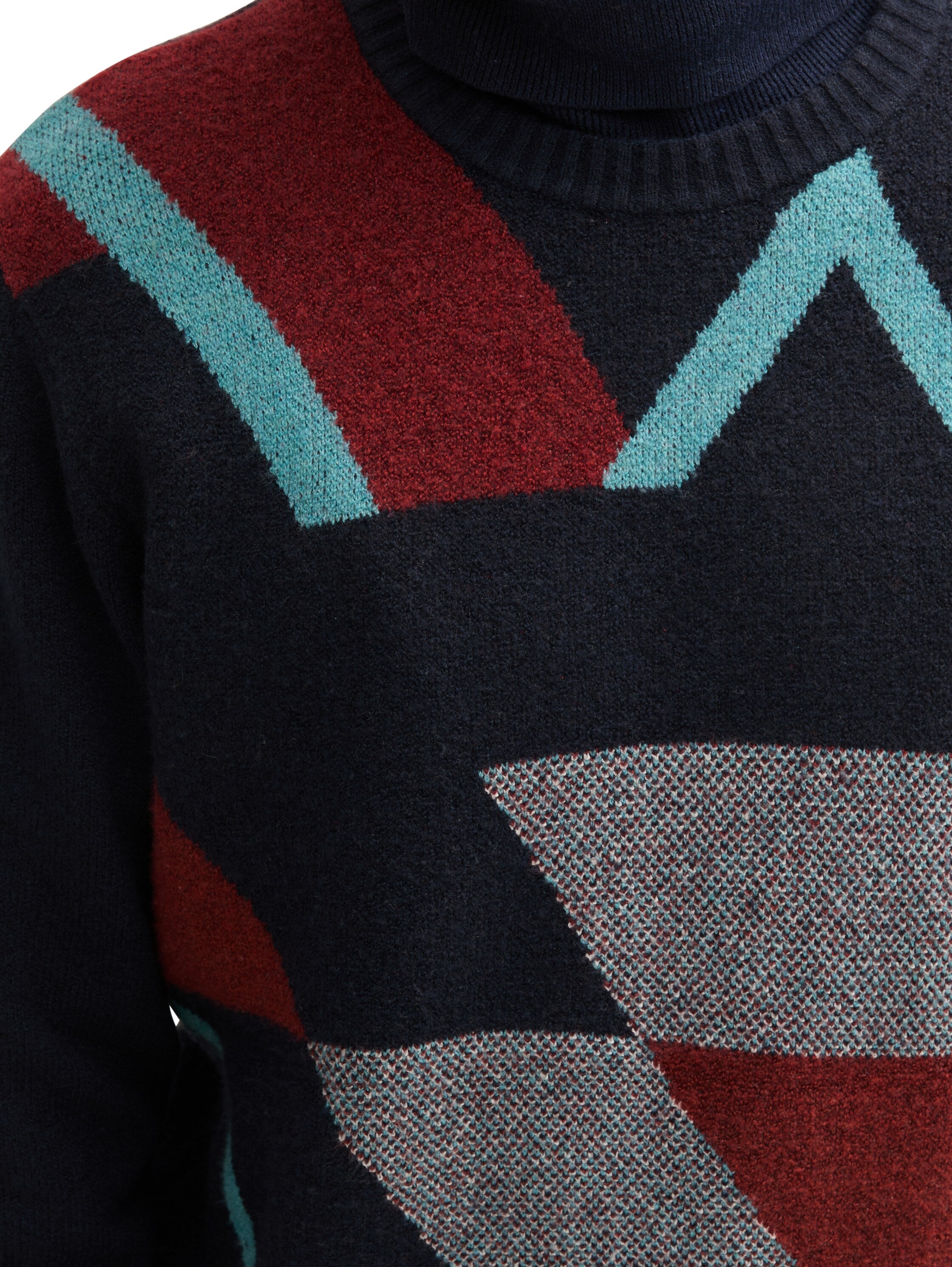 Regular Fit Herren Pullover mit recyceltem Polyester