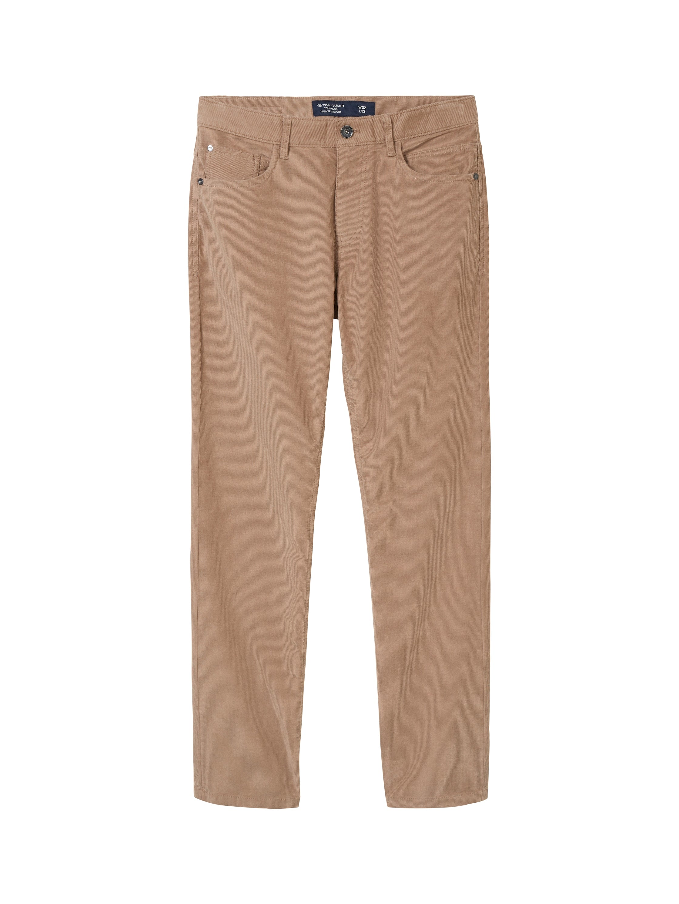 Tom Tailor Denim Herren Cordhose 5-Pocket parasol brown