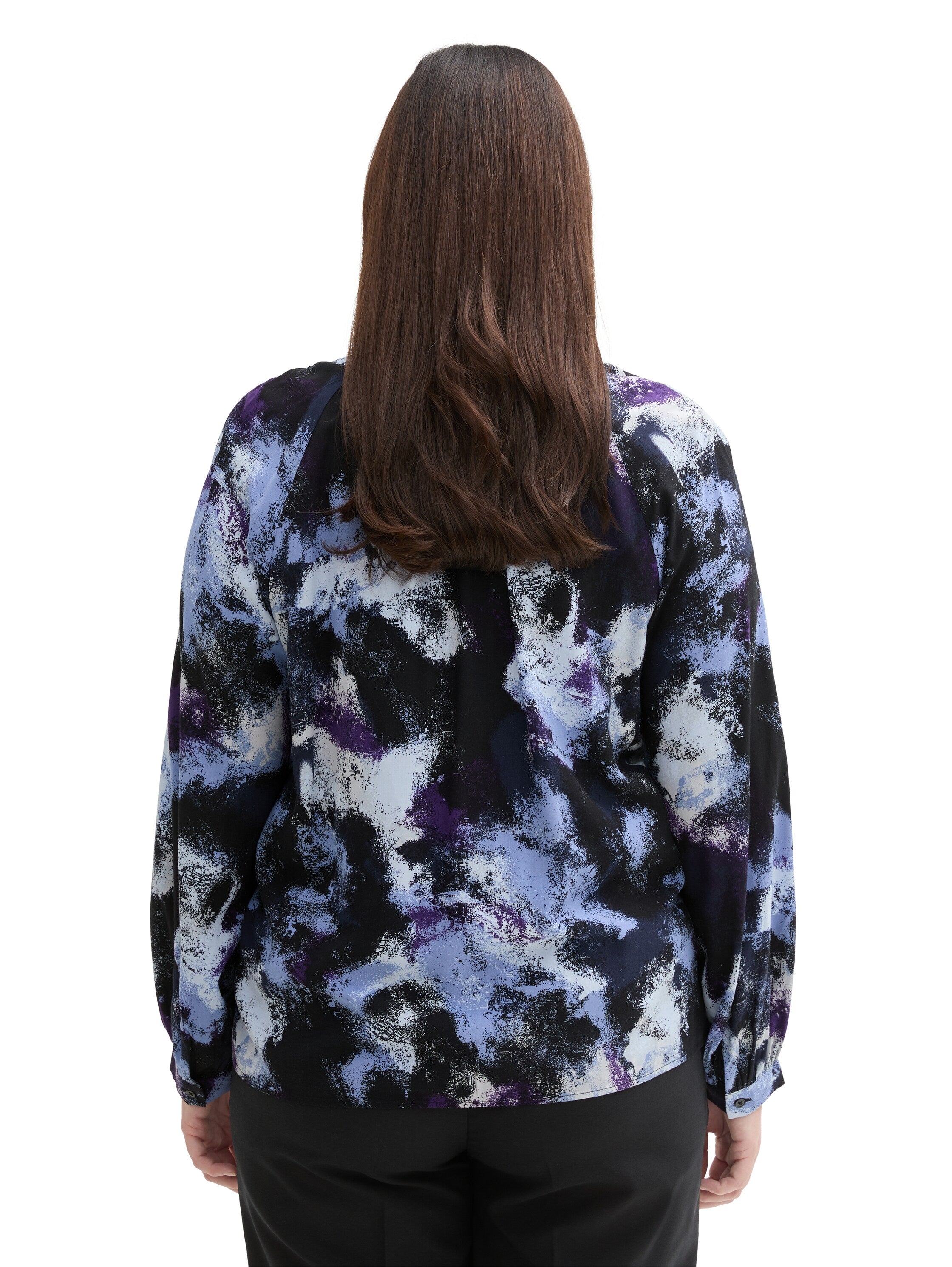 Tom Tailor Gemusterte Bluse Damen Viskose