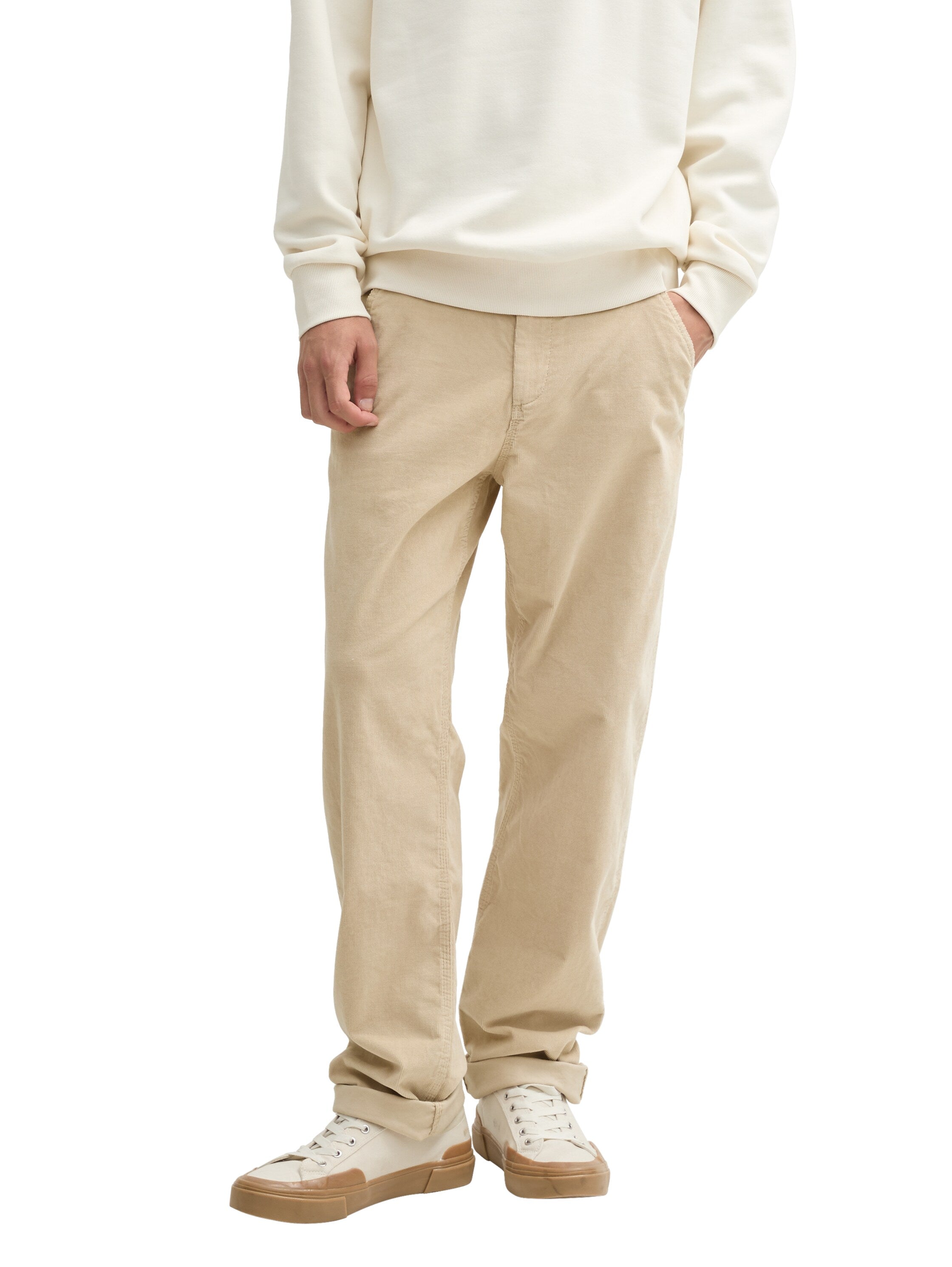 Tom Tailor Denim Male Hose mit Eingriffstaschen Männlich Baumwolle